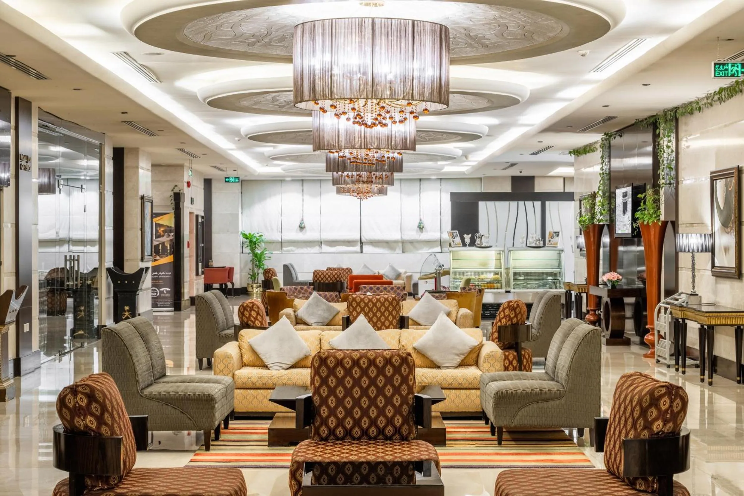 Lobby or reception in Al Ghufran Safwah Hotel Makkah