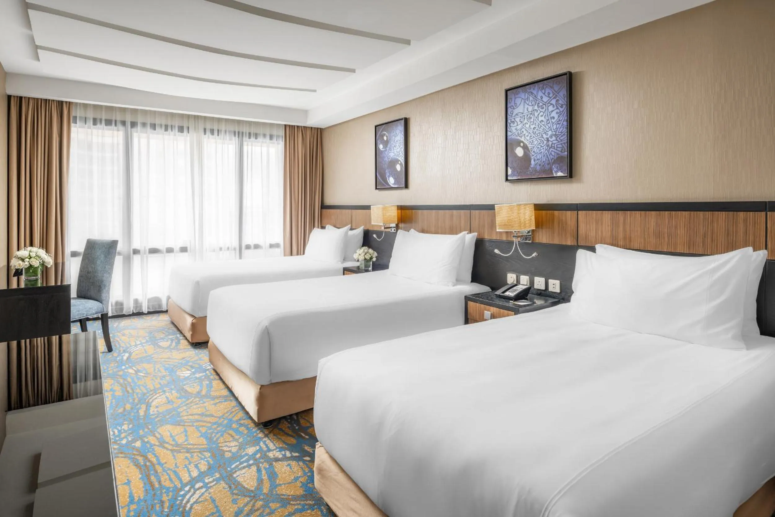 Photo of the whole room, Bed in Al Ghufran Safwah Hotel Makkah