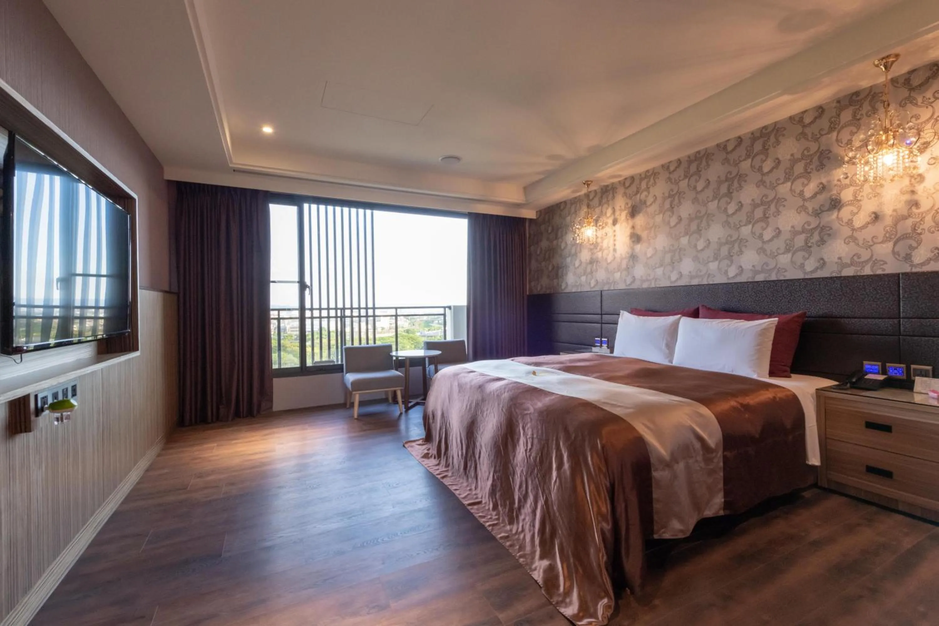 Bed in 覓玥精品時尚旅館 Mi Yue Boutique Motel