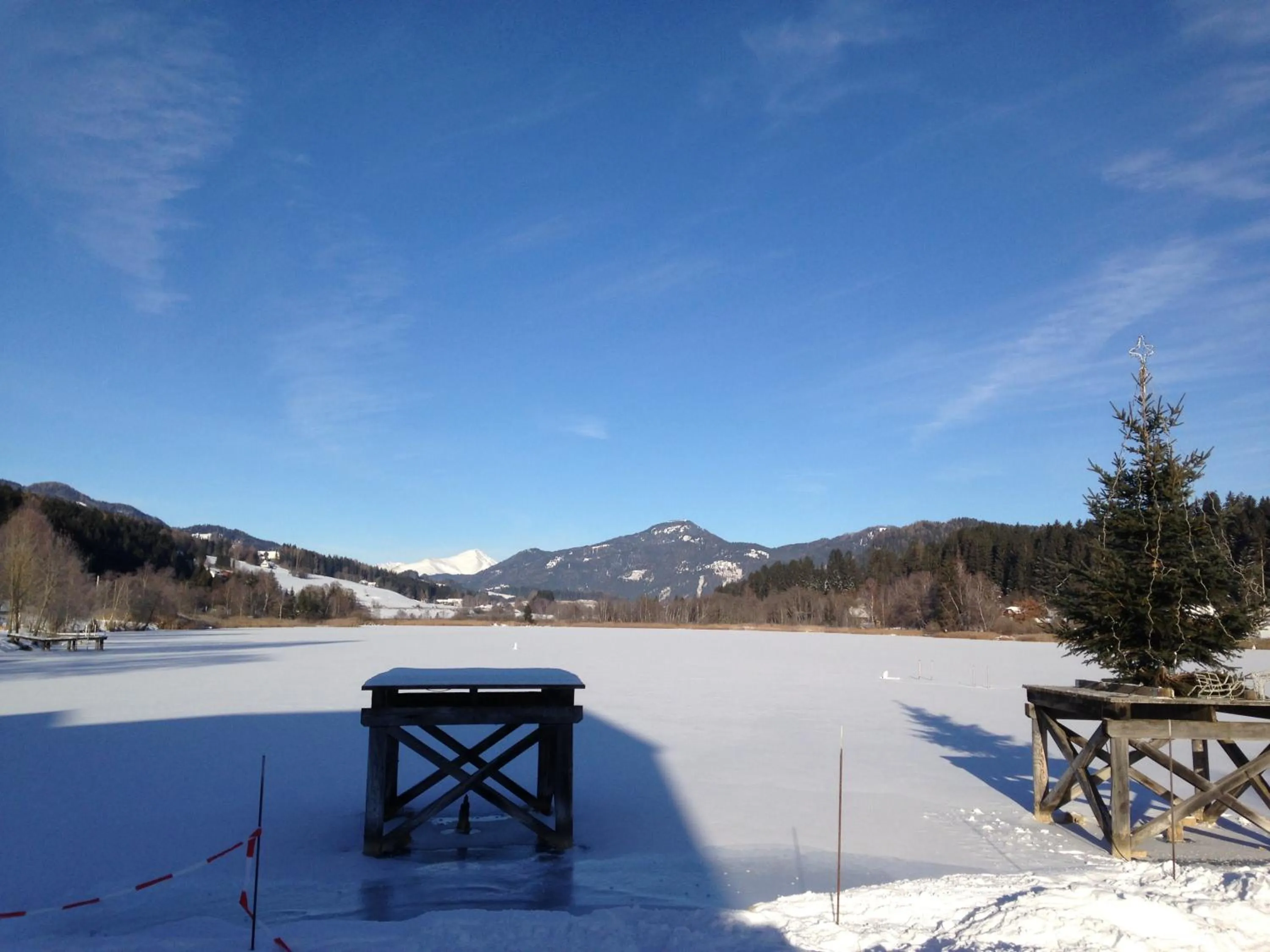 Winter in Jerà am Furtnerteich Hotel-Ristorante&Relax