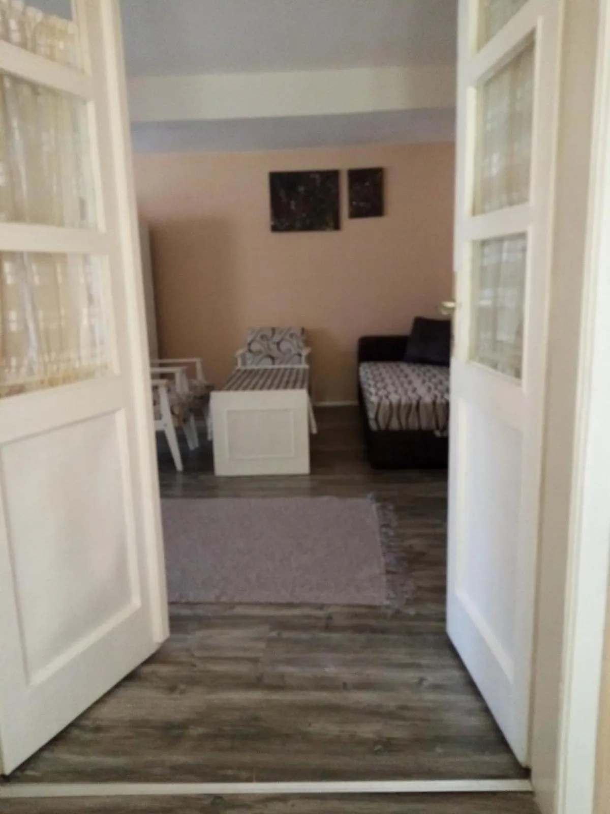 Bed in Mega Apartment