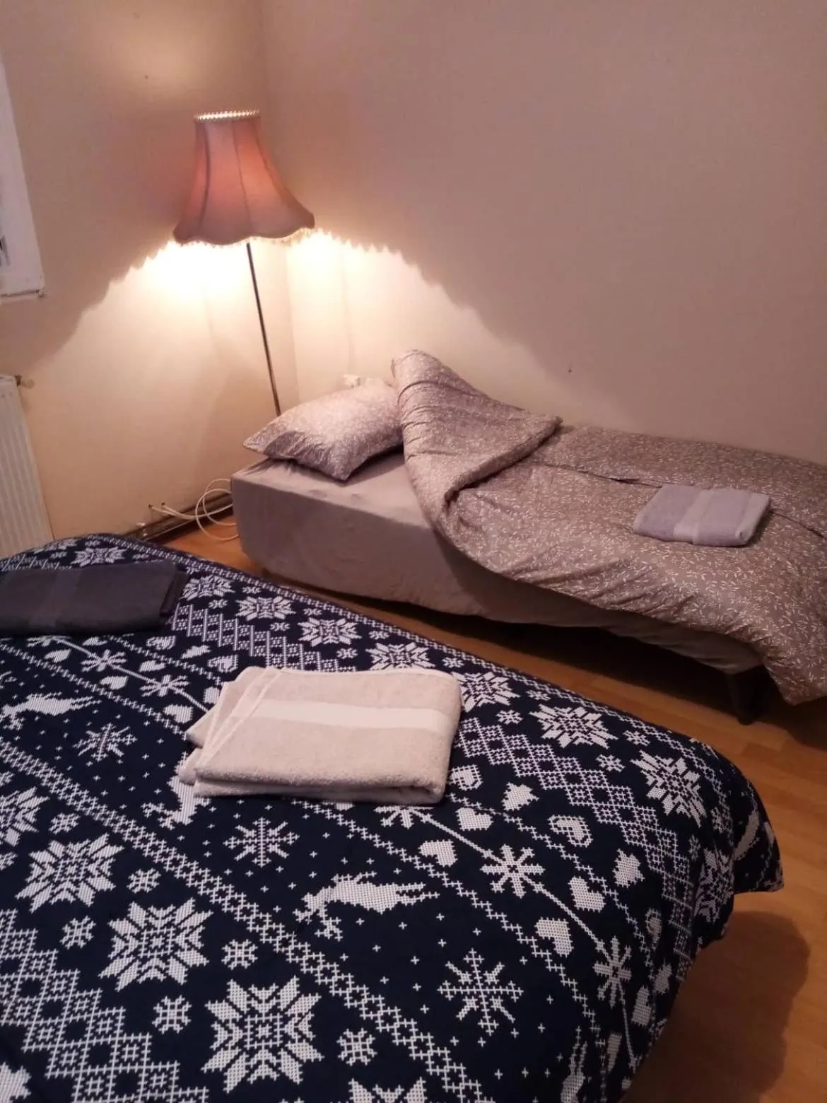 Bed in Mega Apartment