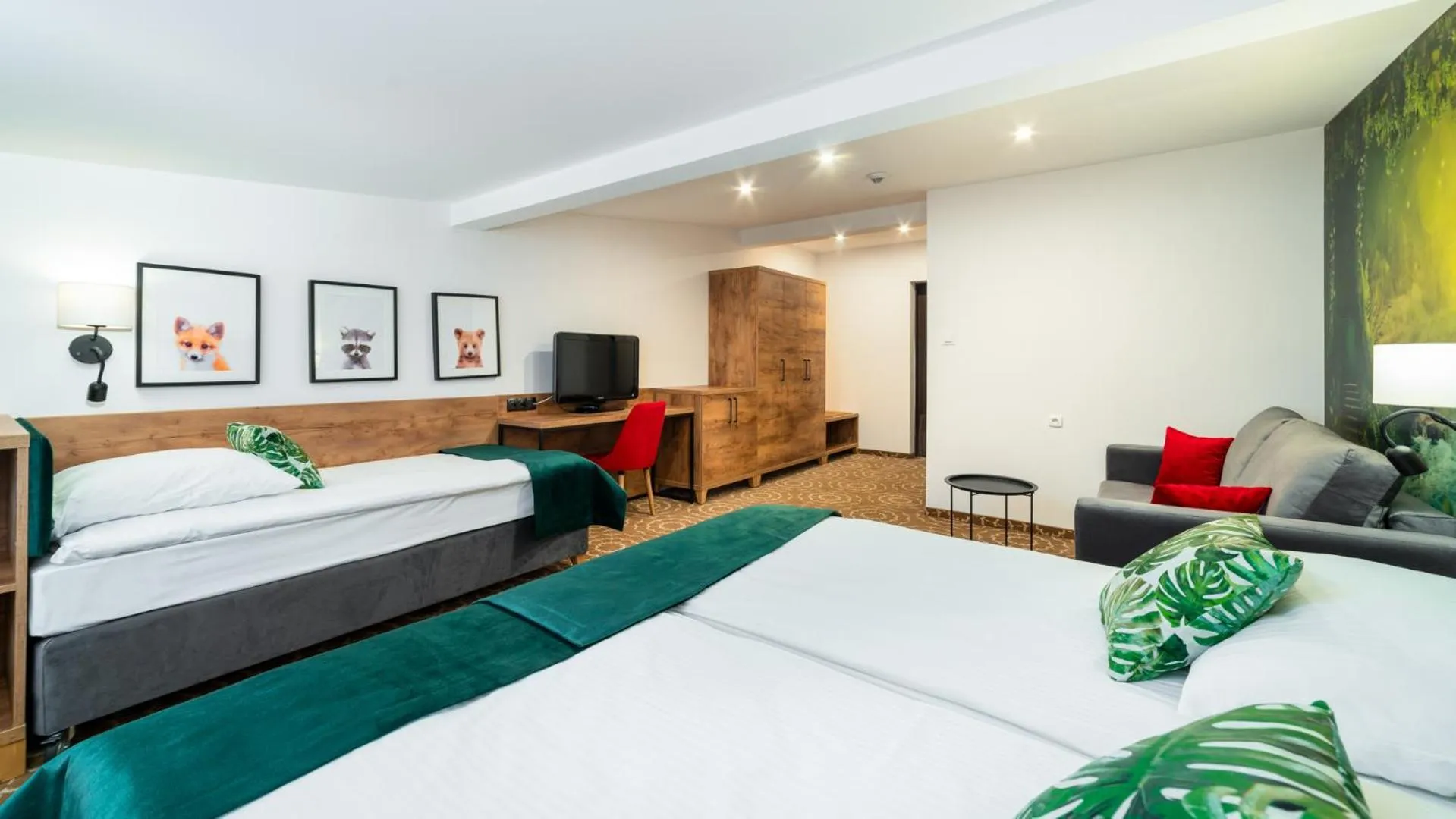 Bed in Leśny Dwór Karpacz Piekarnia Mio Padre Restauracja Mamma Mia