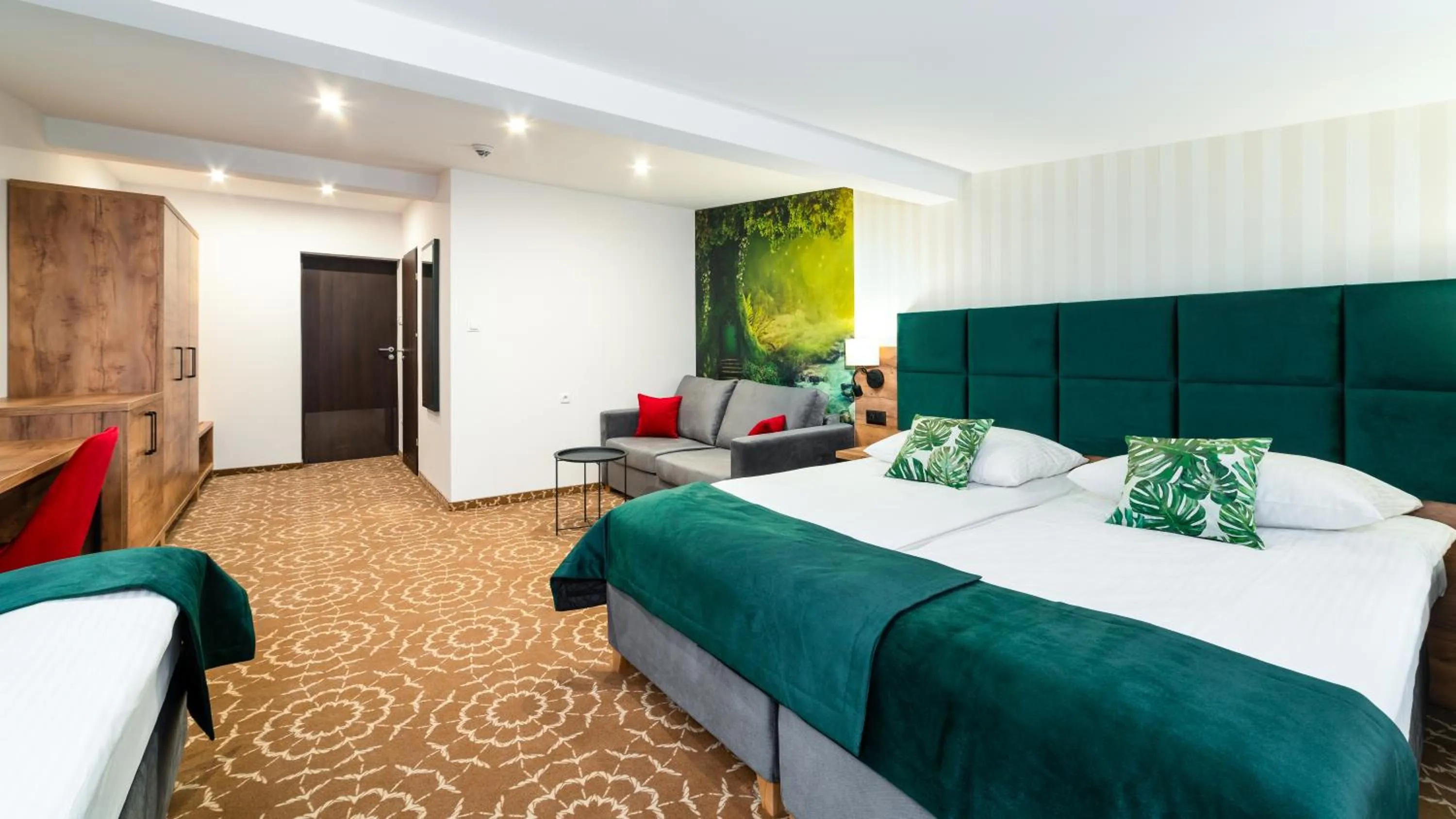 Bed in Leśny Dwór Karpacz Piekarnia Mio Padre Restauracja Mamma Mia