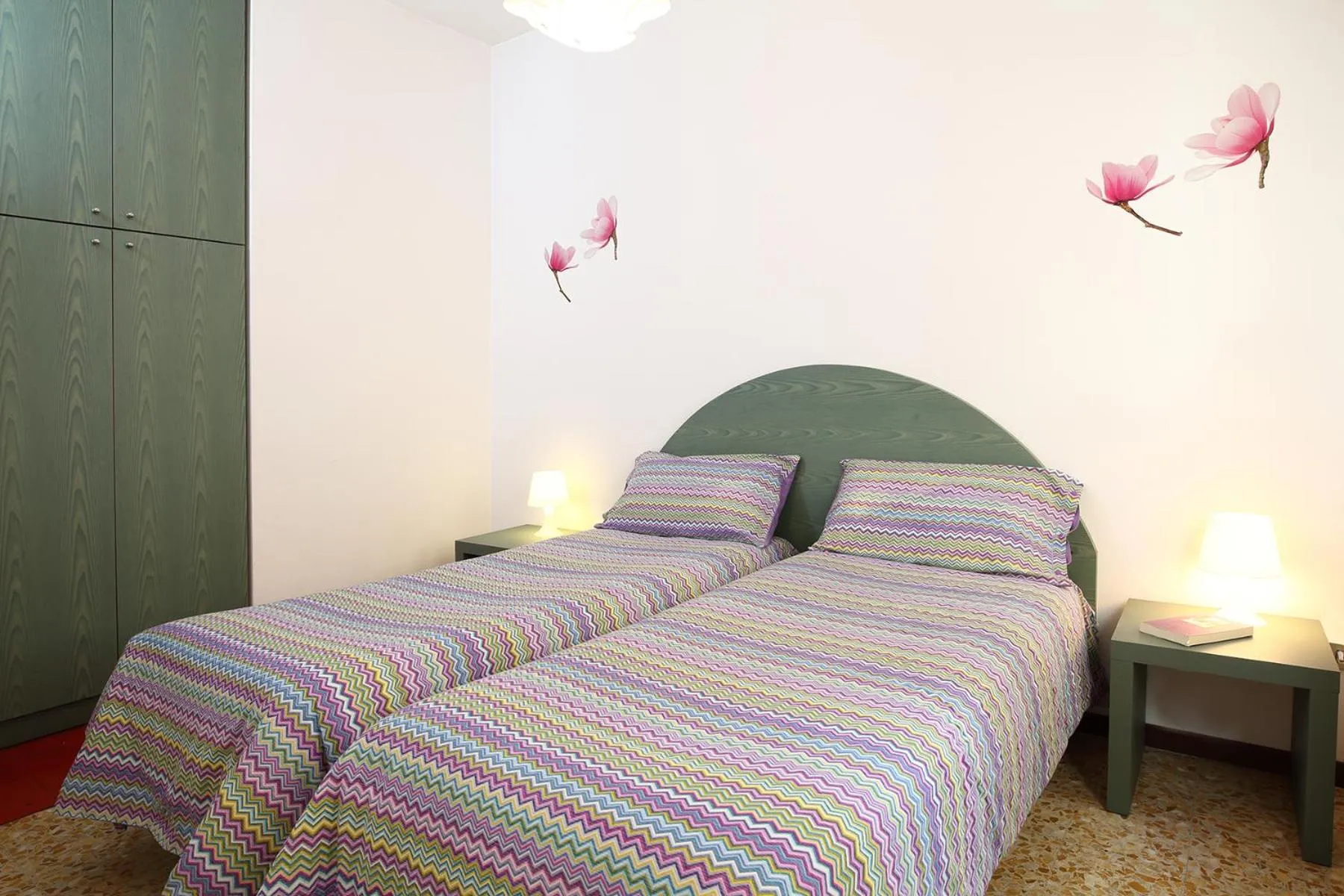 Bedroom, Bed in Residence Giusti 6