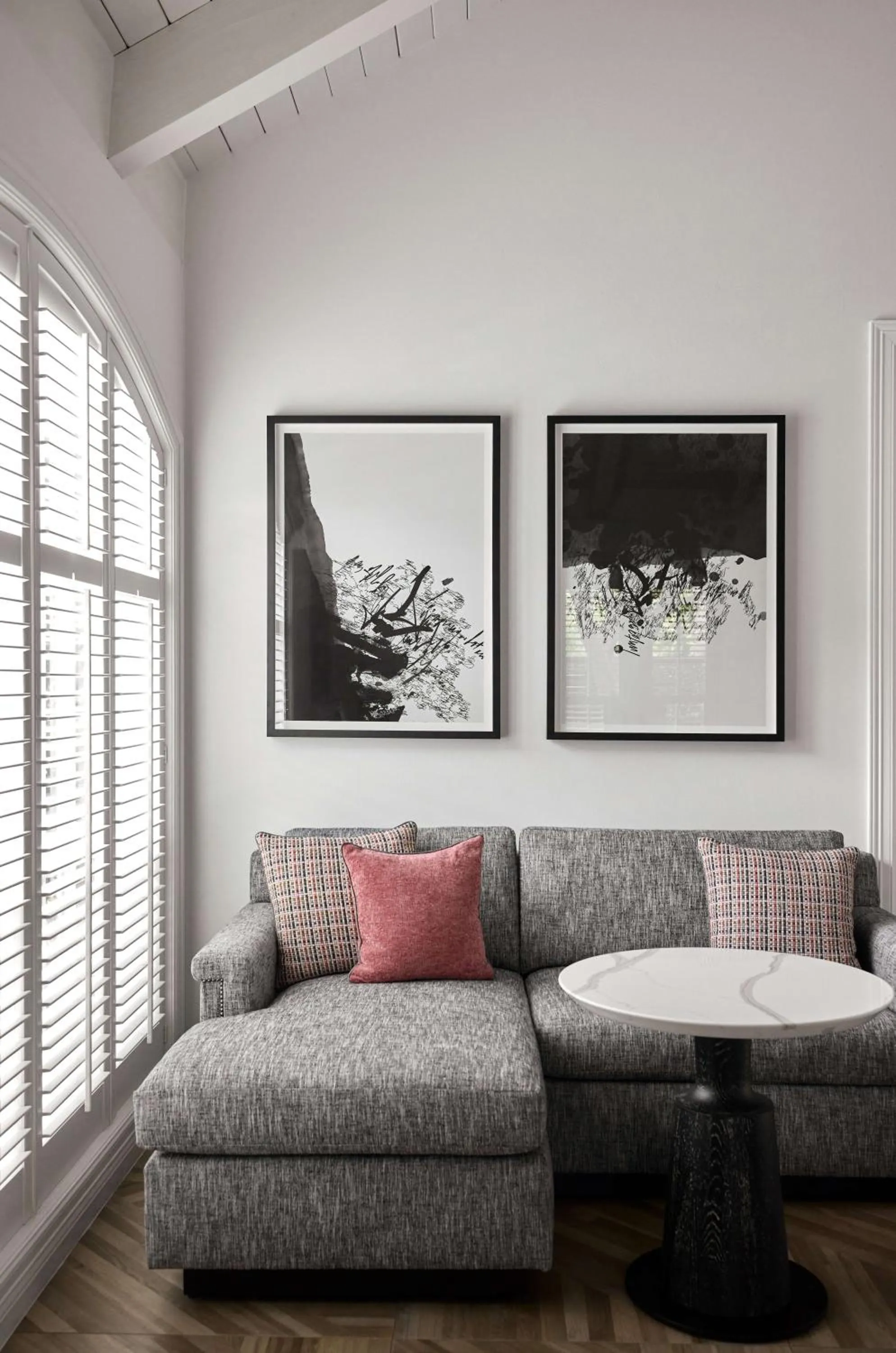 Living room in Hotel Yountville