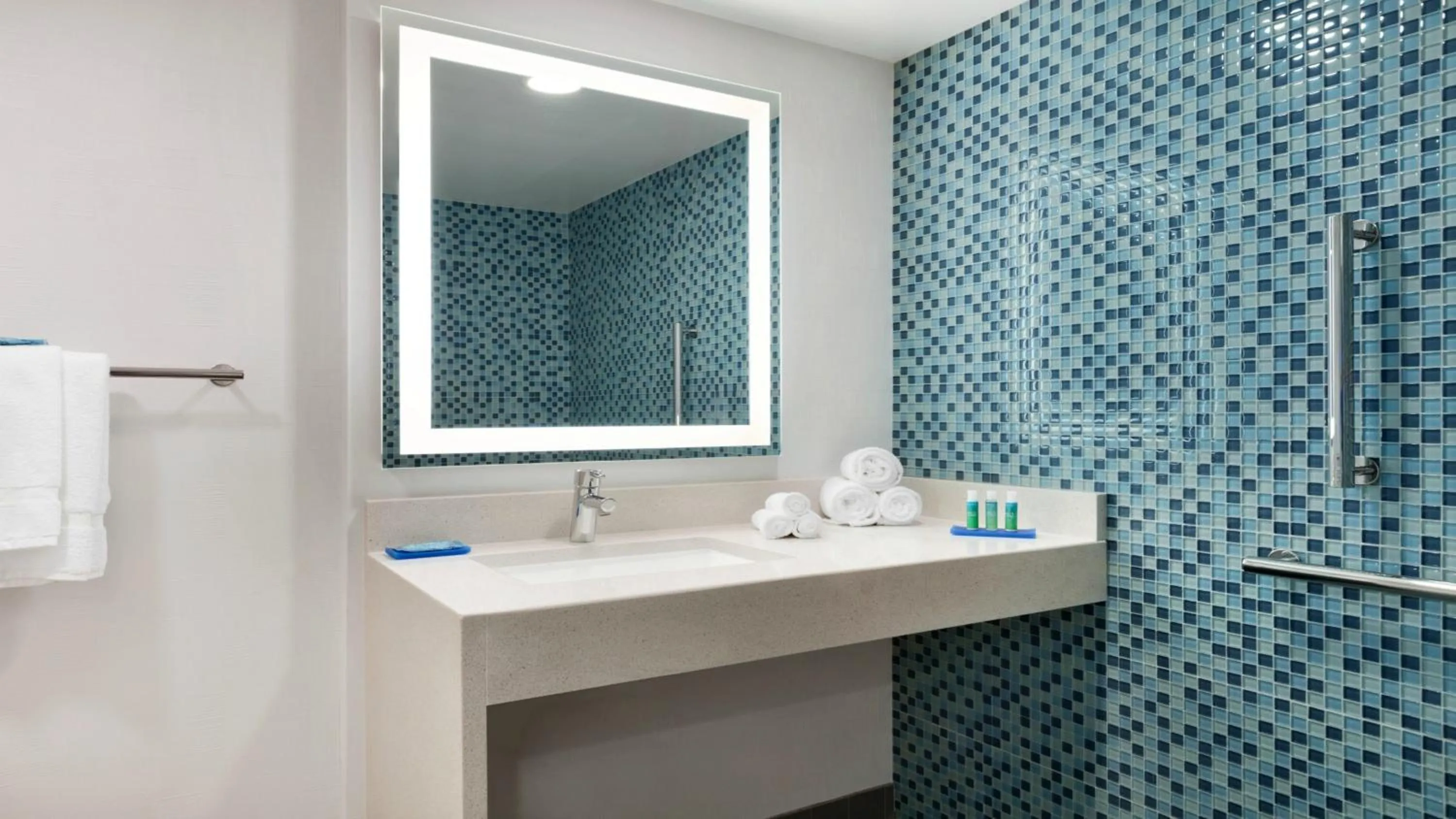 Bathroom in Holiday Inn Express - Williamsburg Busch Gardens Area by IHG