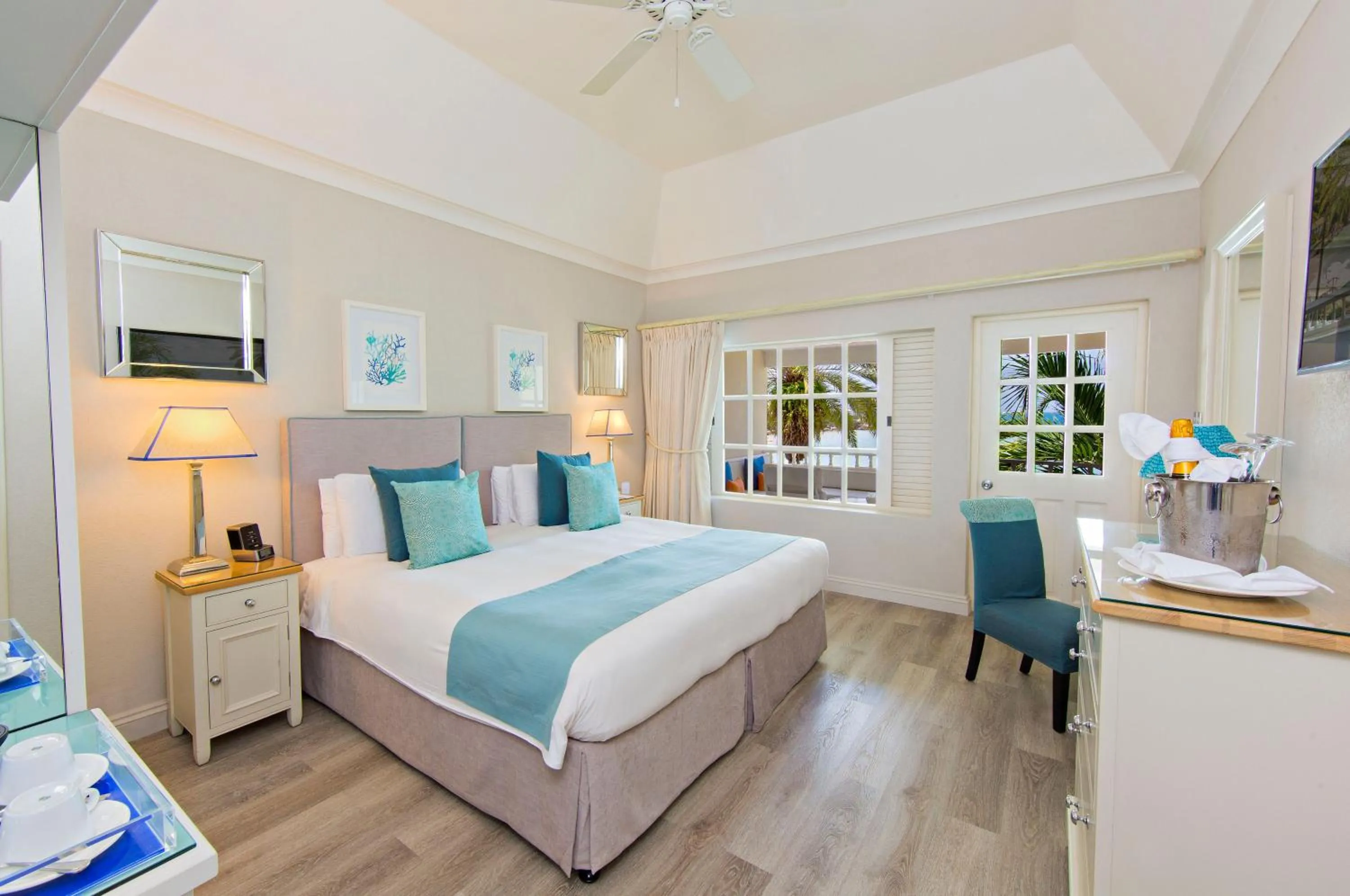 Photo of the whole room, Bed in Blue Waters Resort and Spa