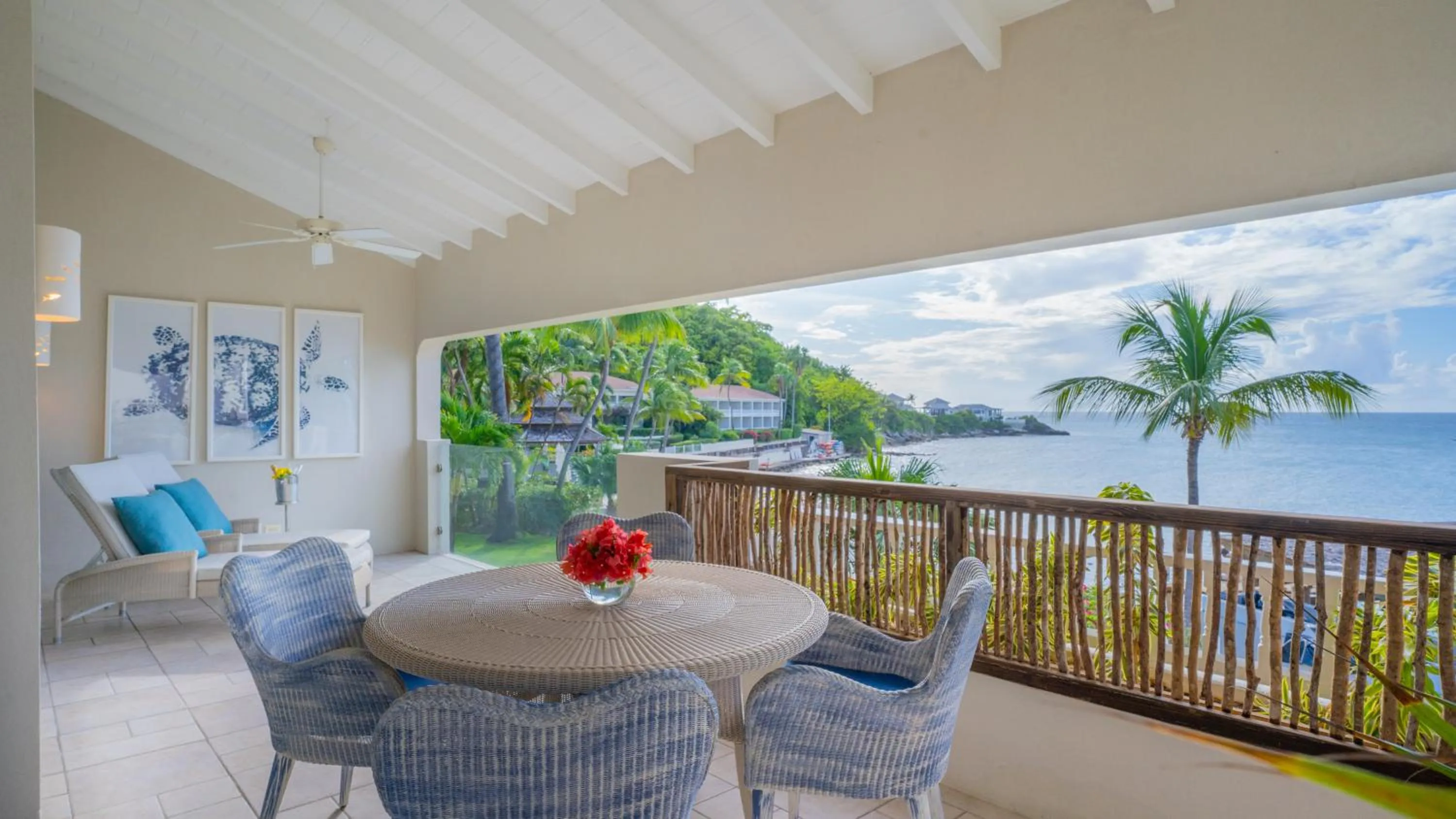 Balcony/Terrace in Blue Waters Resort and Spa