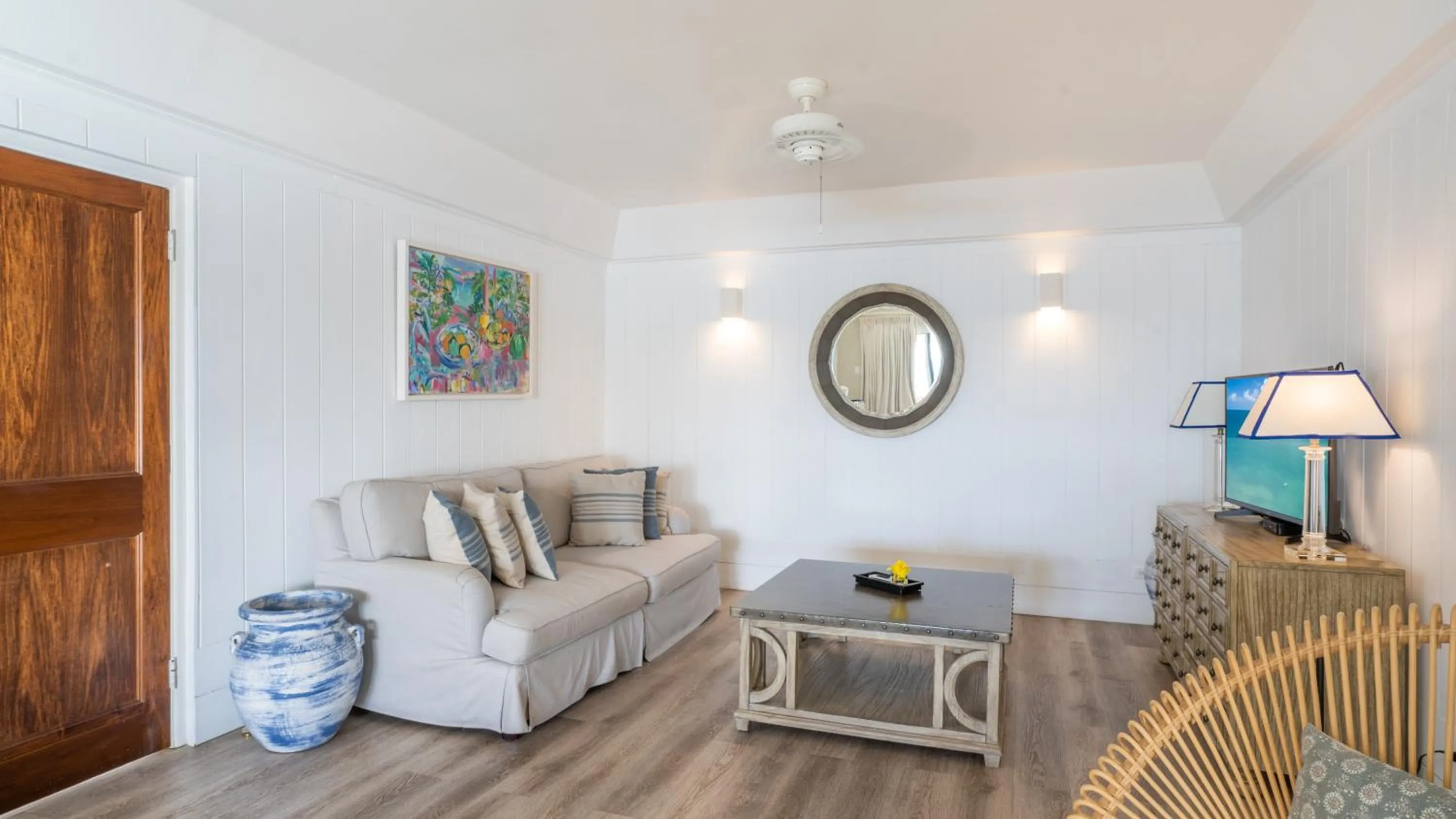 Seating area in Blue Waters Resort and Spa