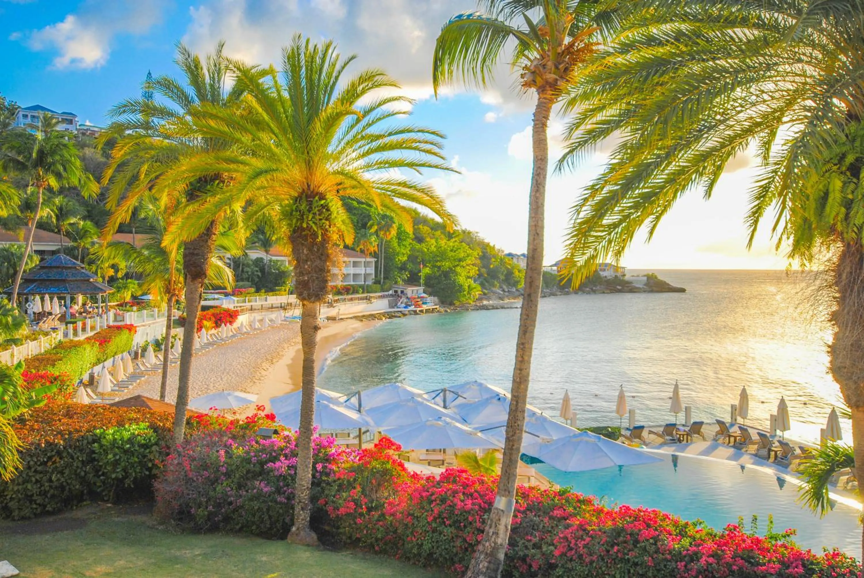 Sea view in Blue Waters Resort and Spa