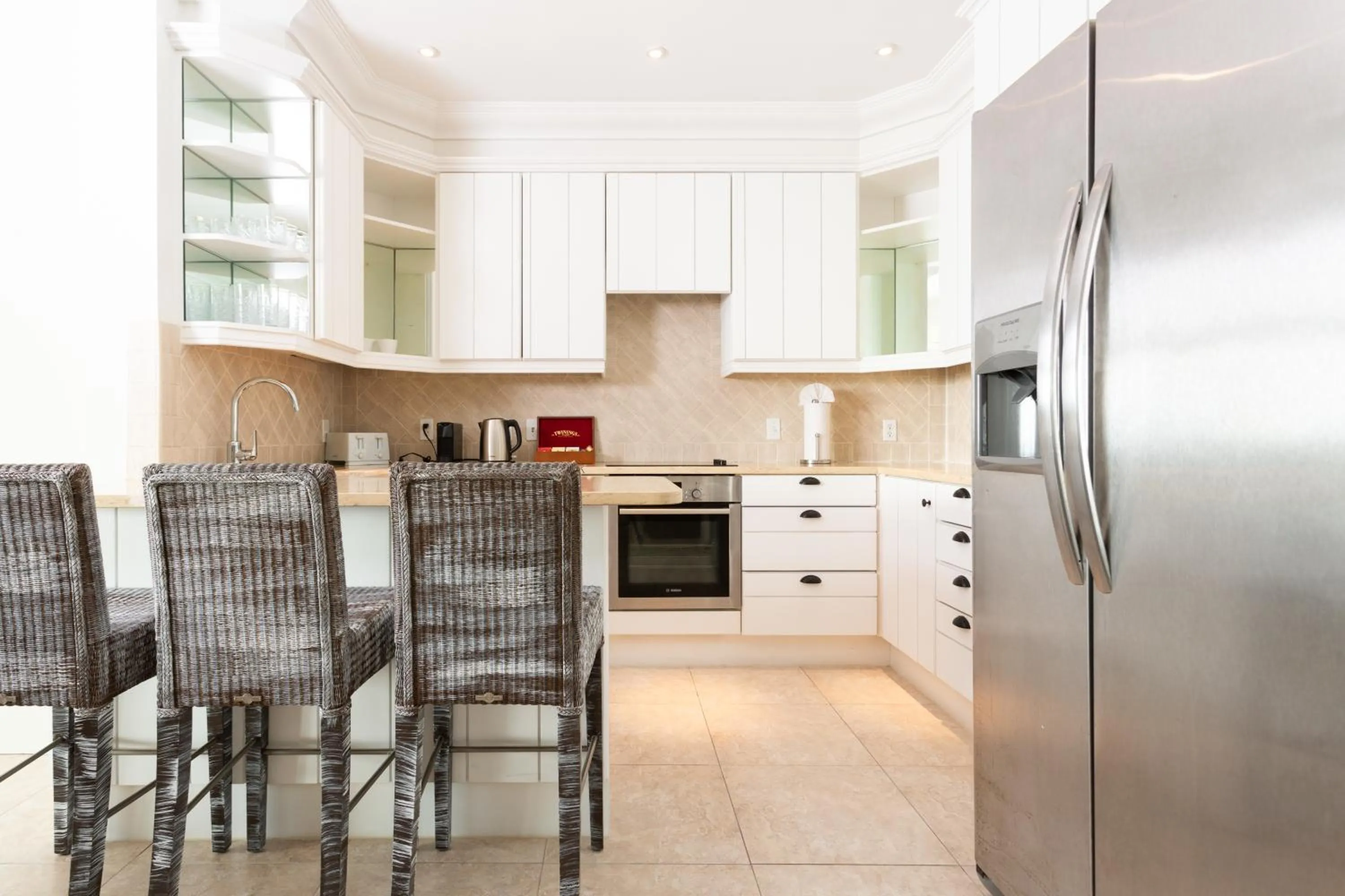 Kitchen or kitchenette in Blue Waters Resort and Spa