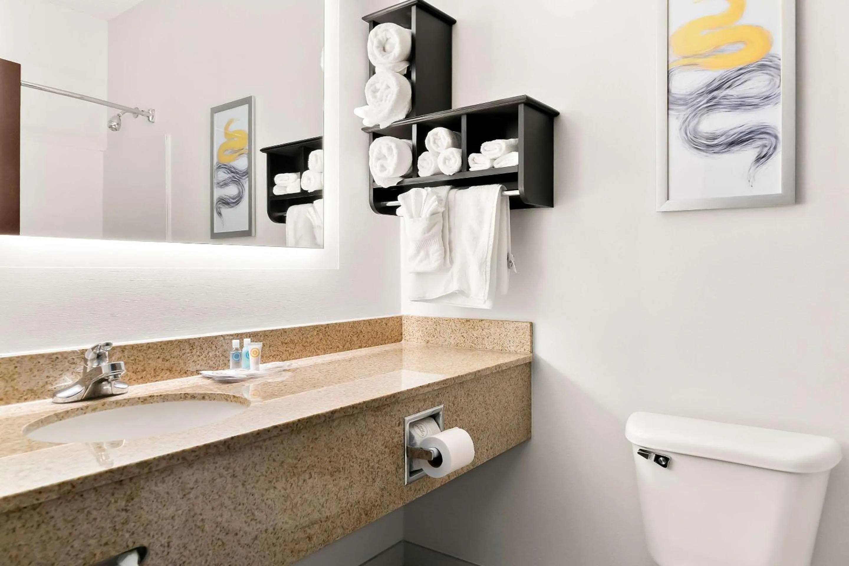 Bedroom in Comfort Suites Southfield-Detroit