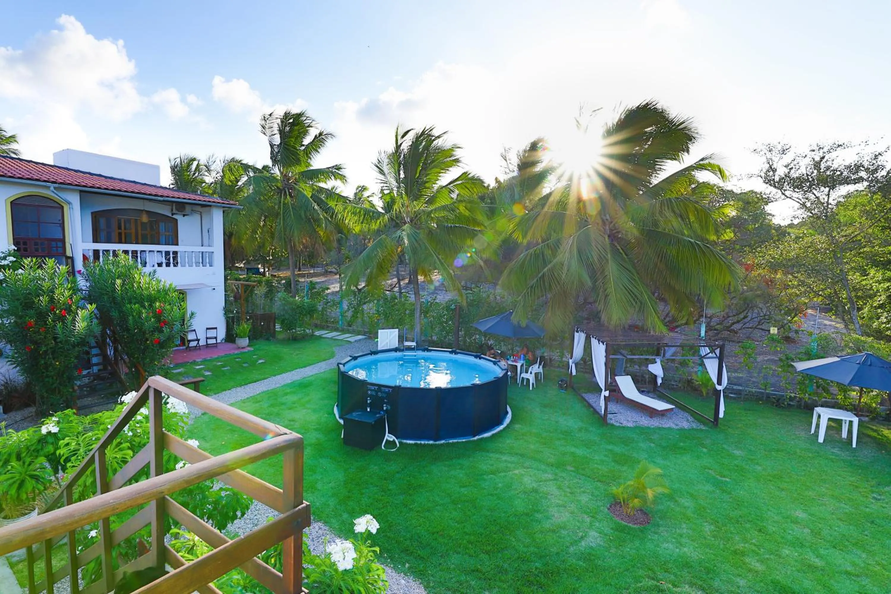 Garden in Pousada Enseada Dos Golfinhos