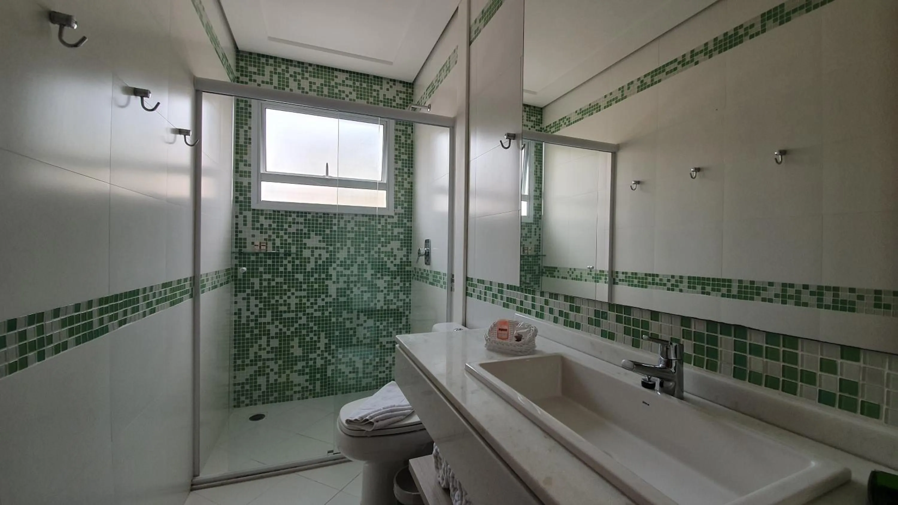 Shower in Pousada Annecy - CAPIVARI Fácil acesso ao centrinho e Baden Bar