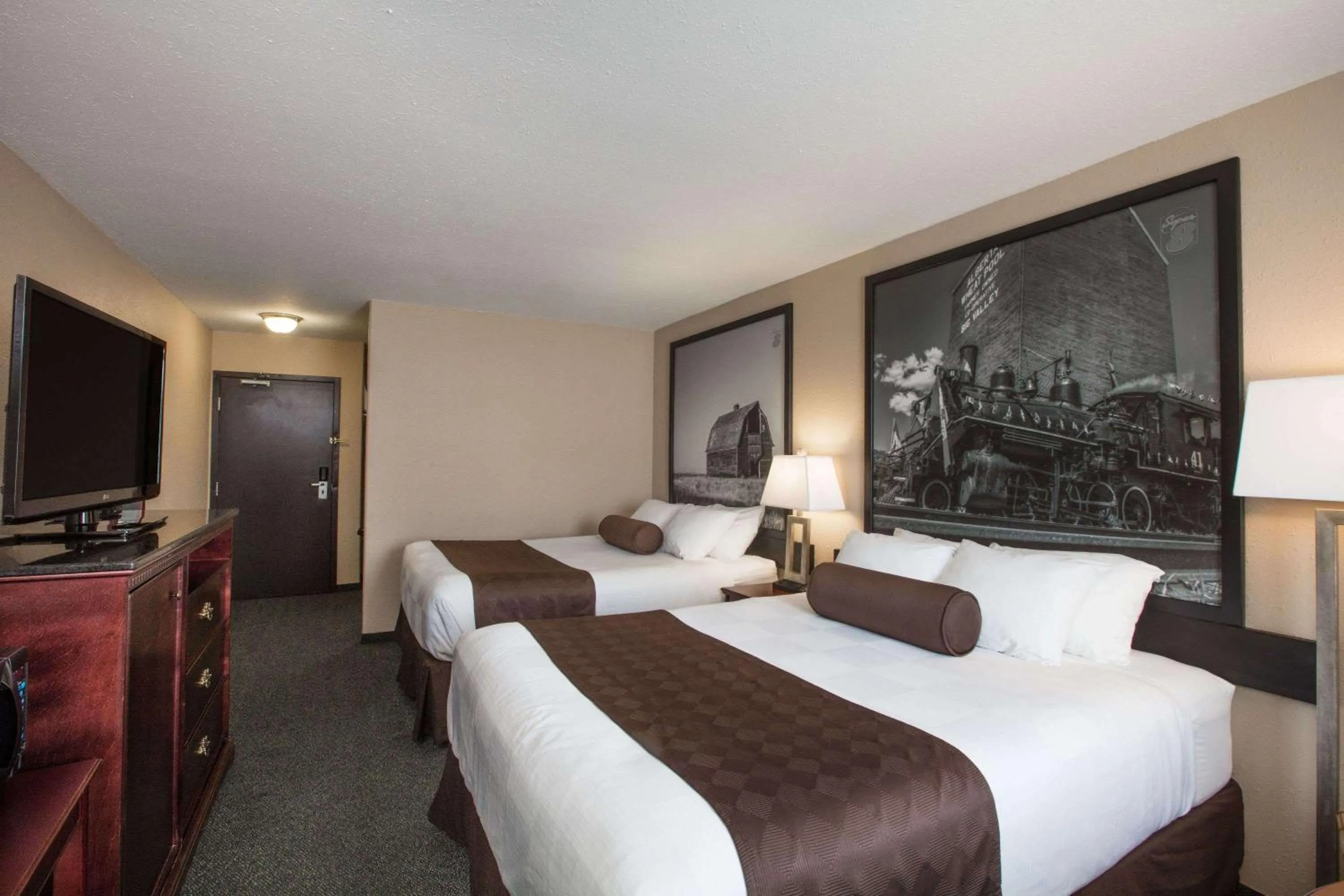 On site, Bed in Siding 16 Lodge