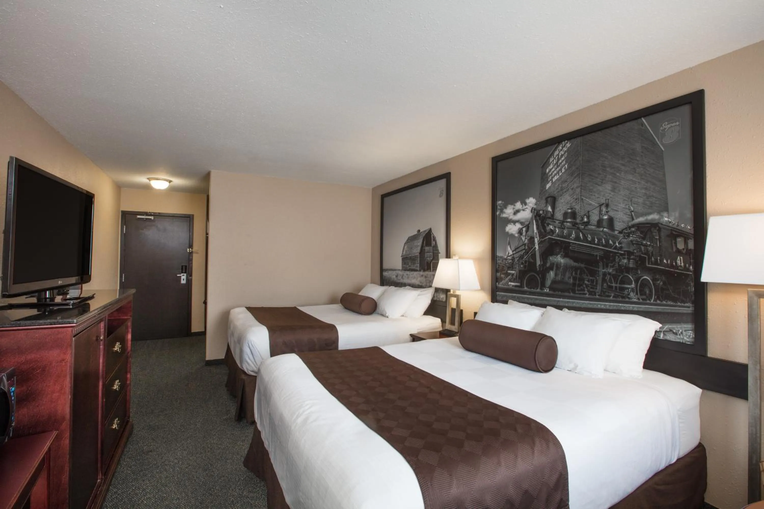 Bed in Siding 16 Lodge