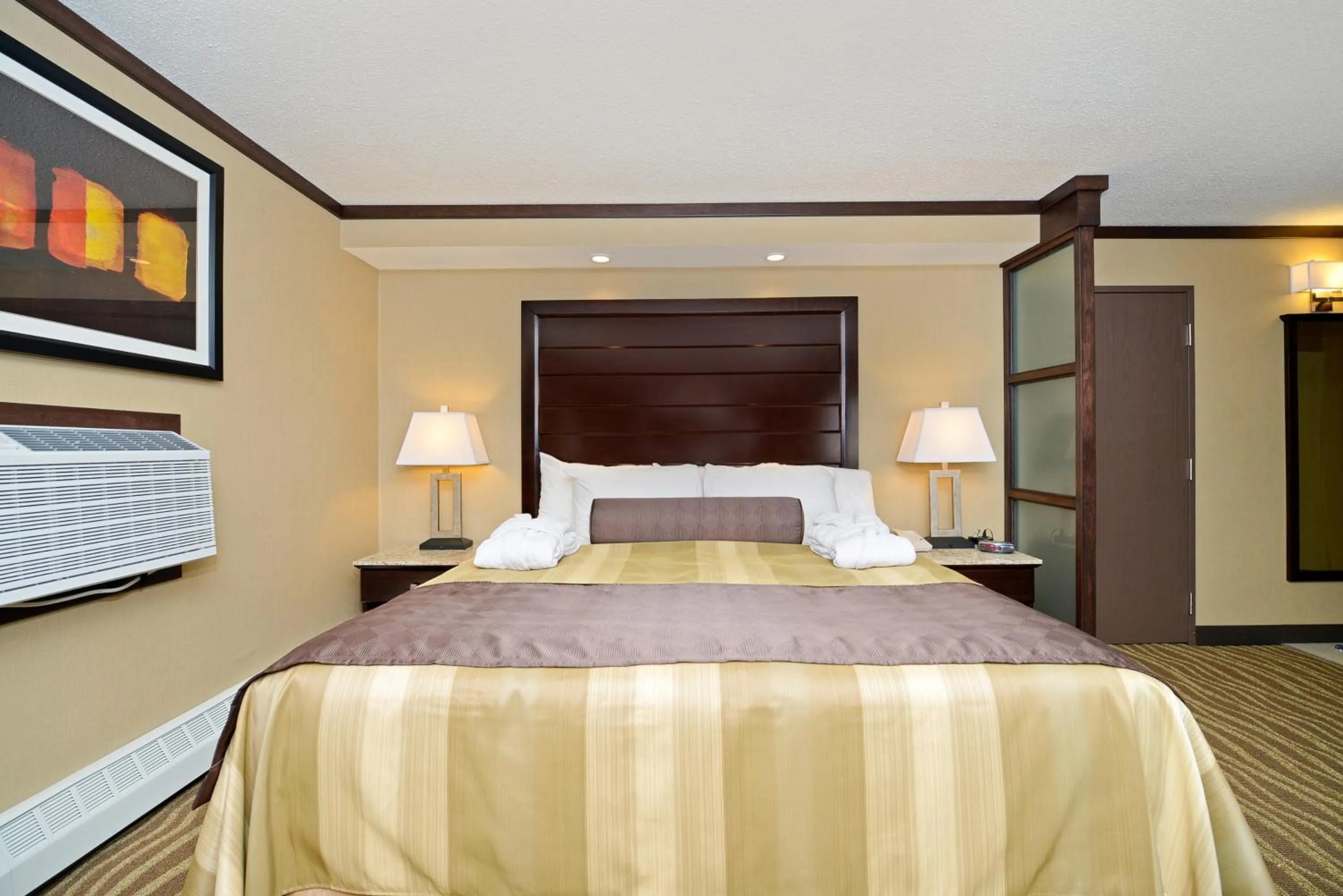 Bed in Siding 16 Lodge