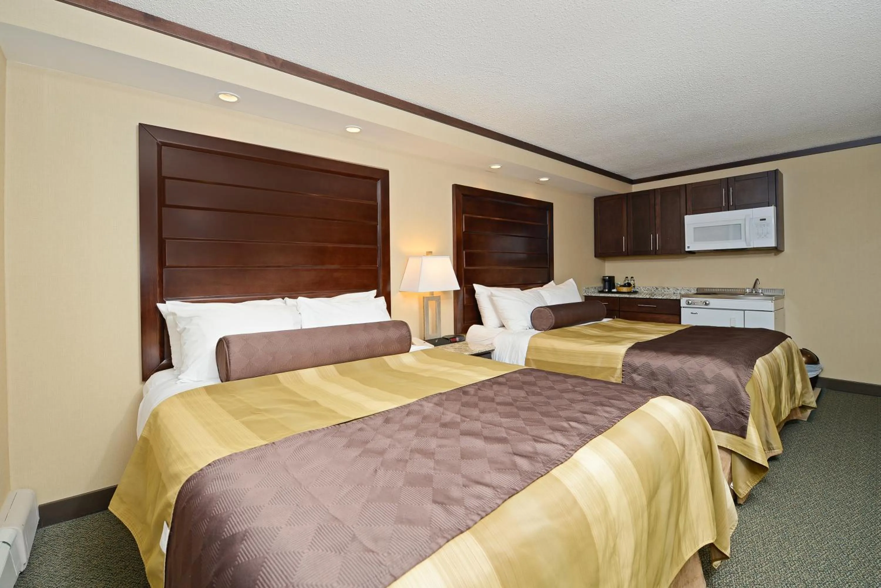 Bed in Siding 16 Lodge