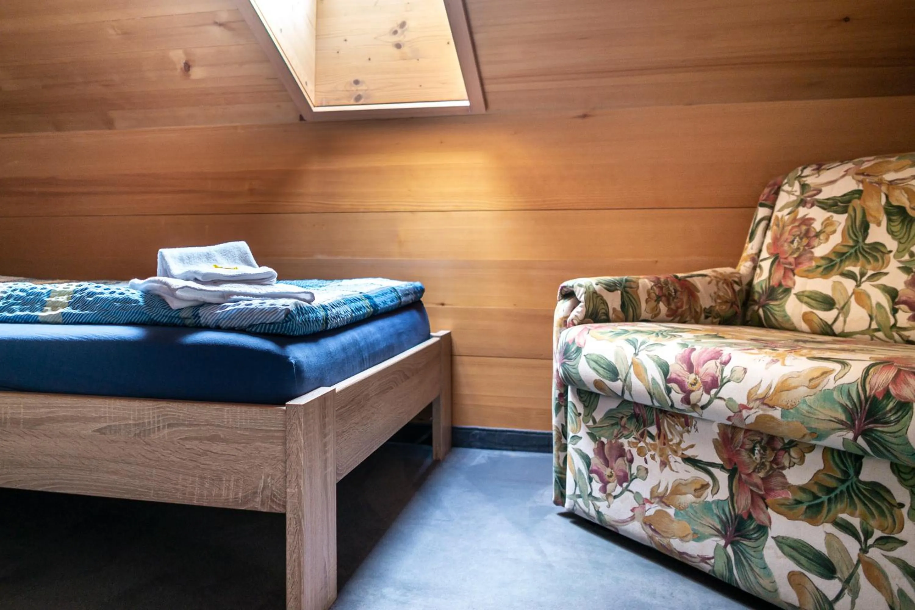 Bed in Hotel Gletscherblick Grindelwald