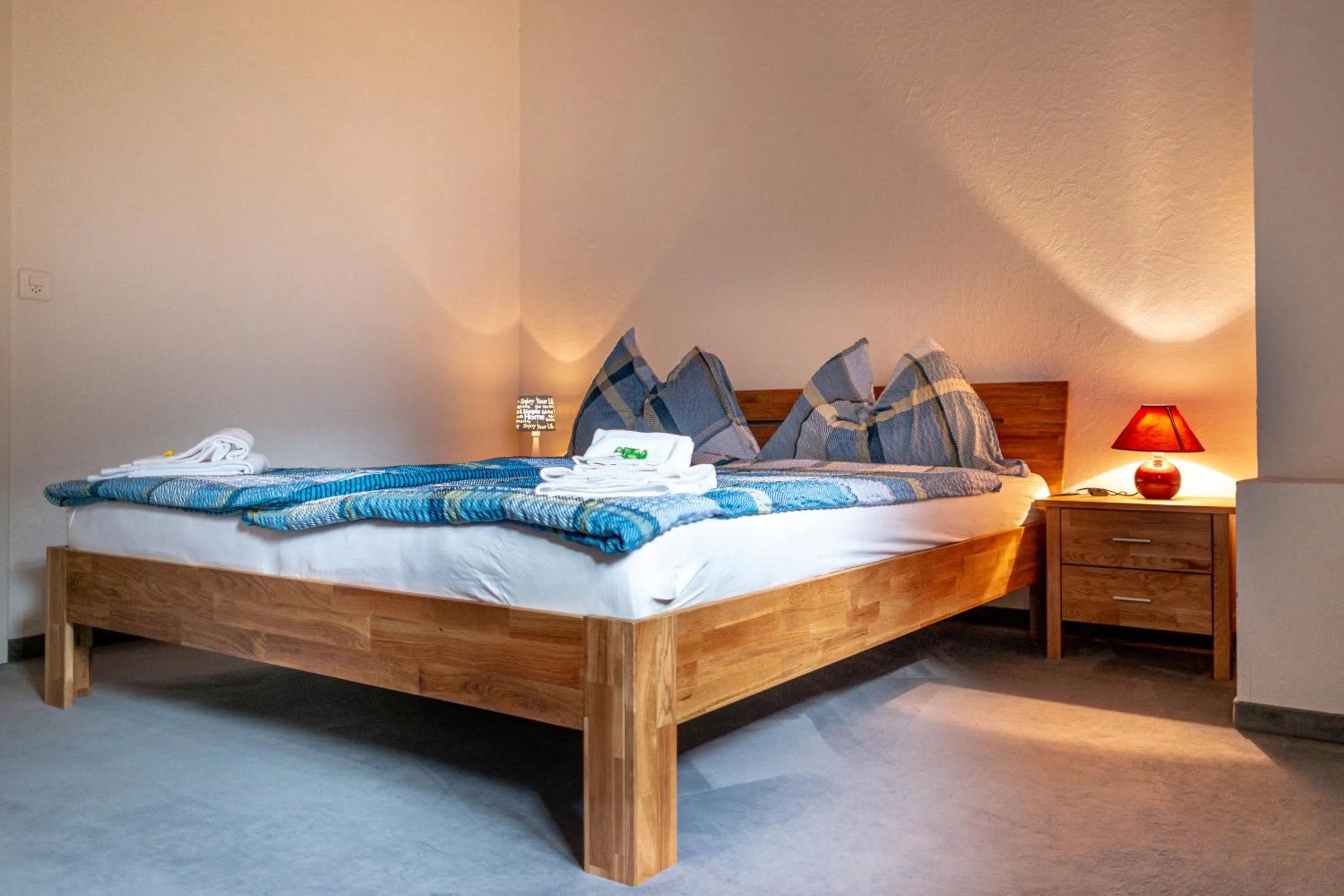 Bed in Hotel Gletscherblick Grindelwald