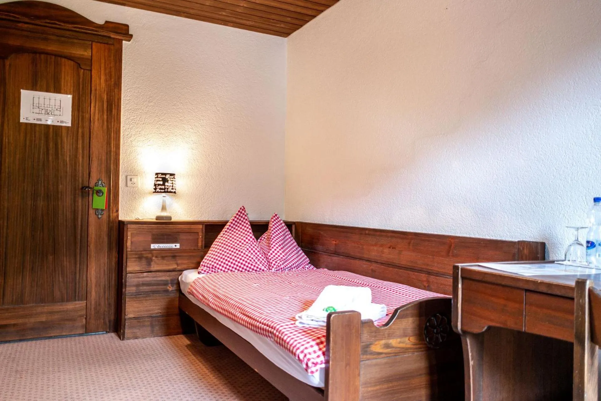 Bed in Hotel Gletscherblick Grindelwald