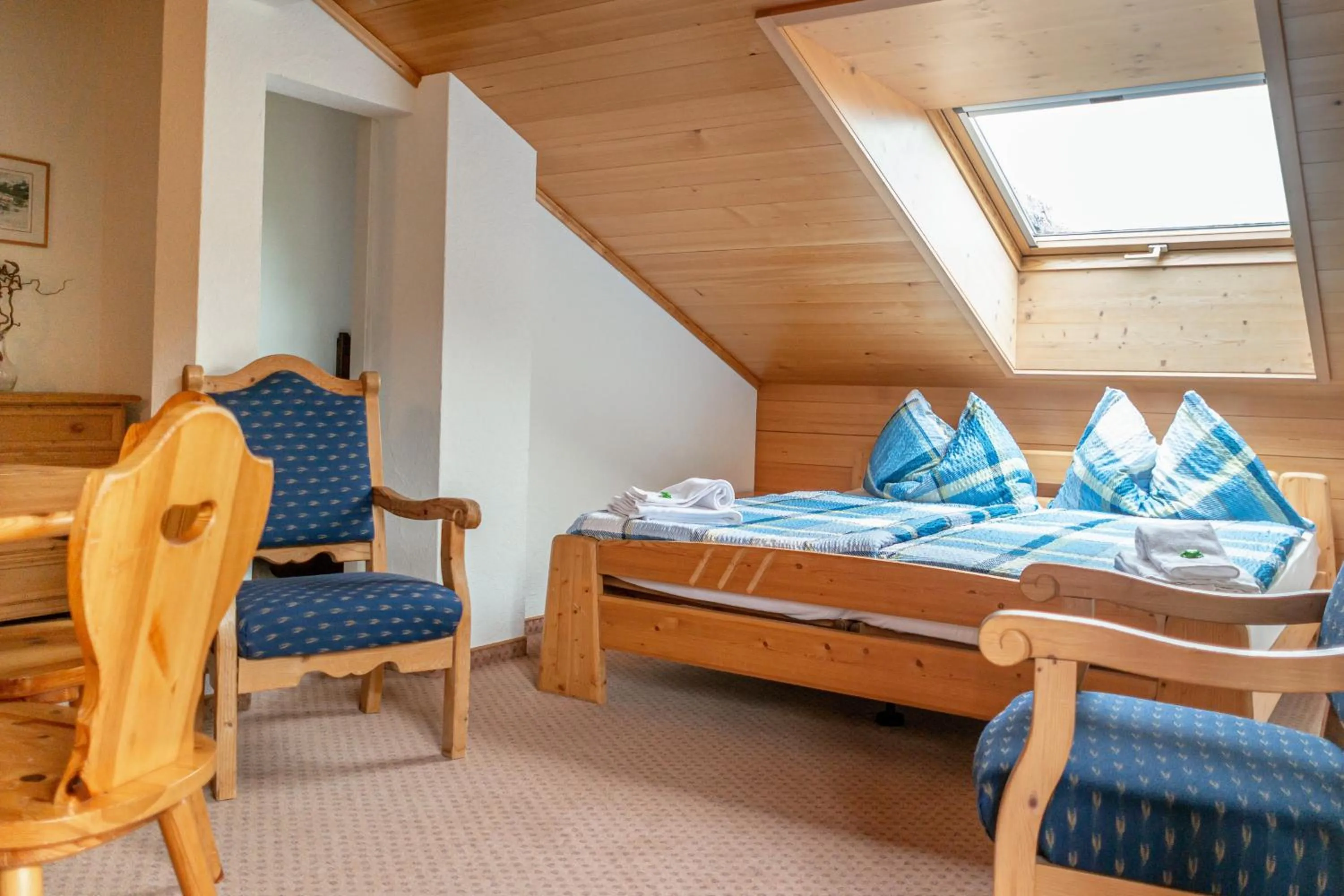 Bed in Hotel Gletscherblick Grindelwald