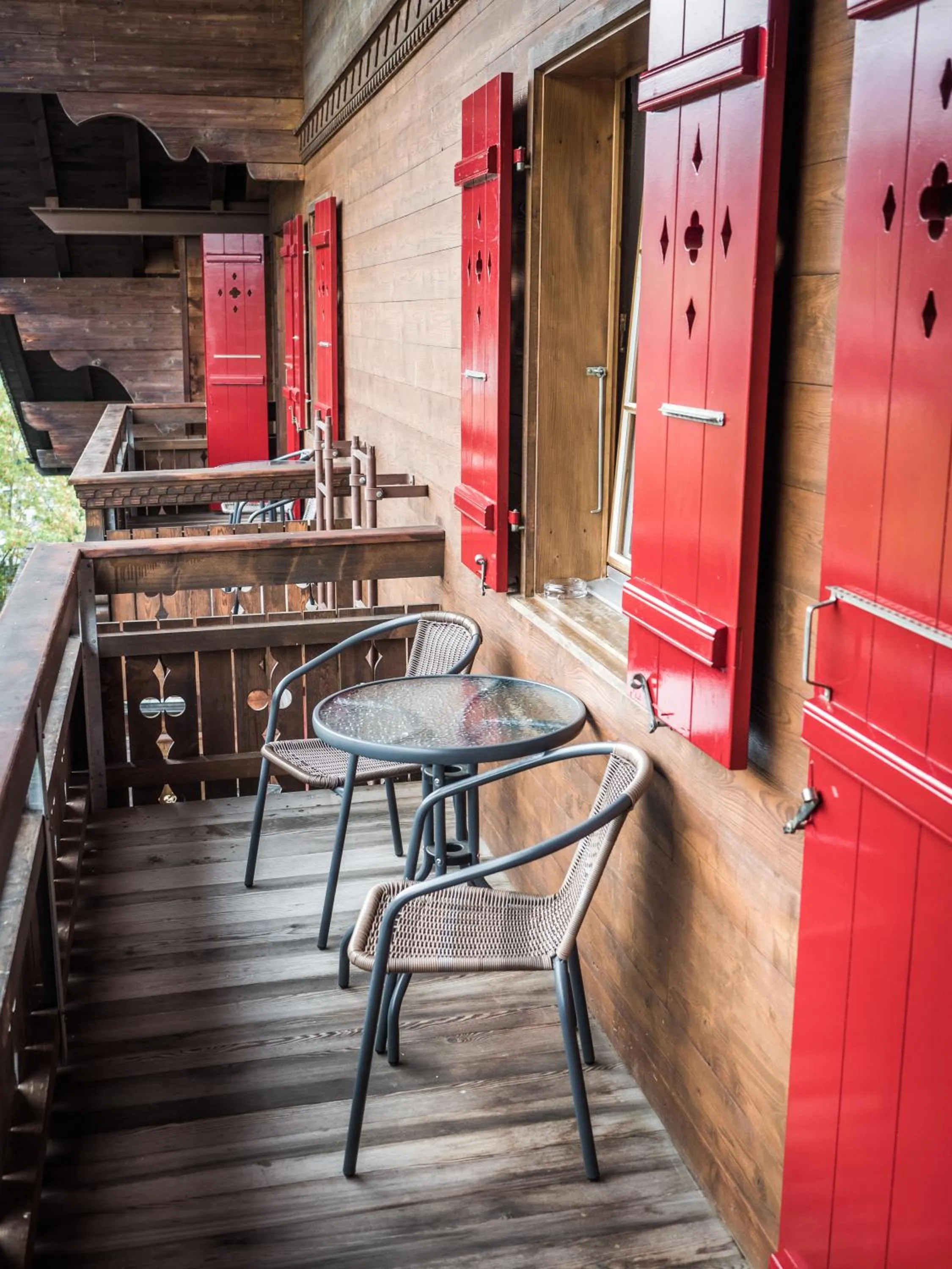 Balcony/Terrace in Hotel Gletscherblick Grindelwald