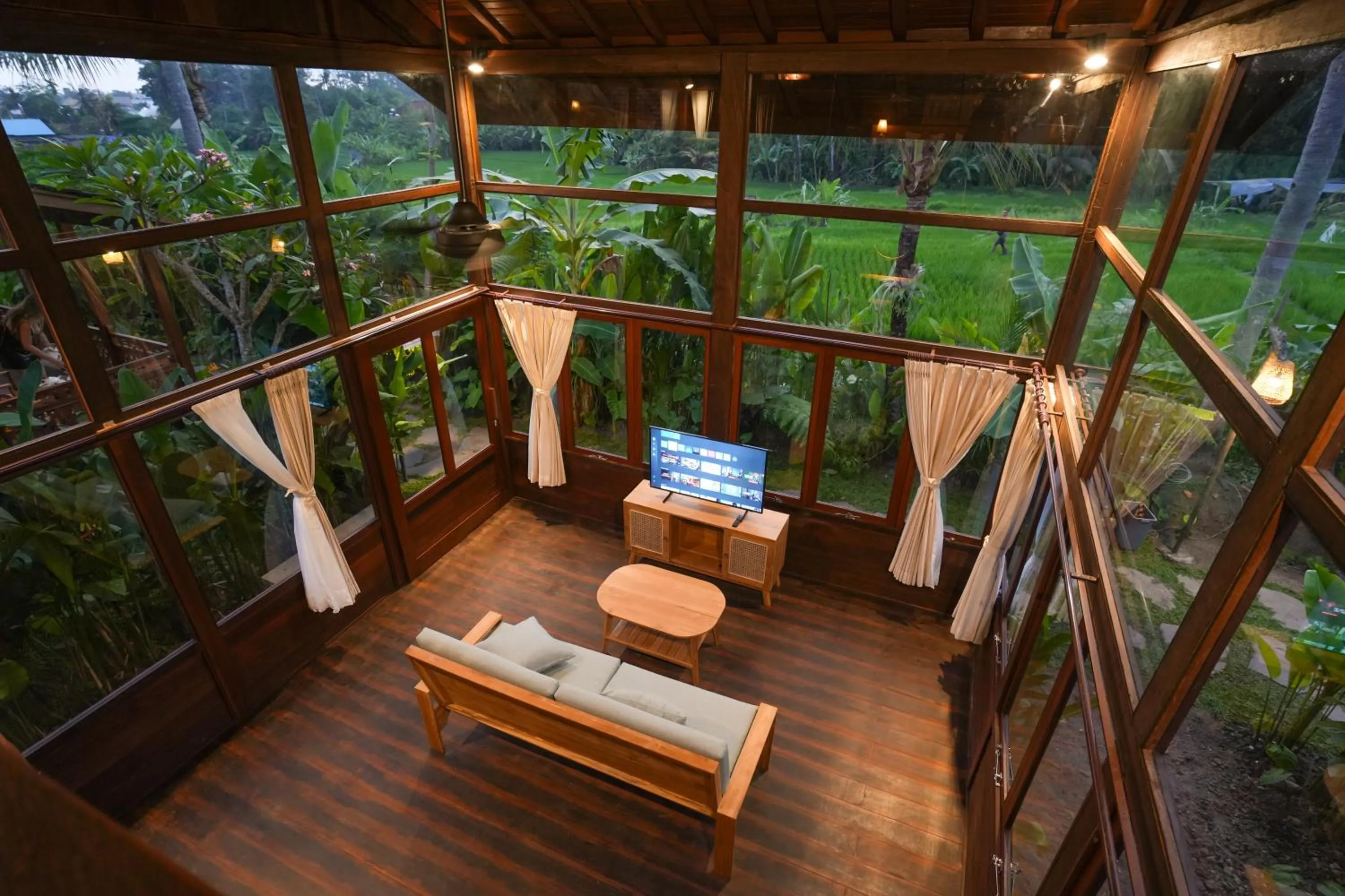 Living room in Ubud Art Resort