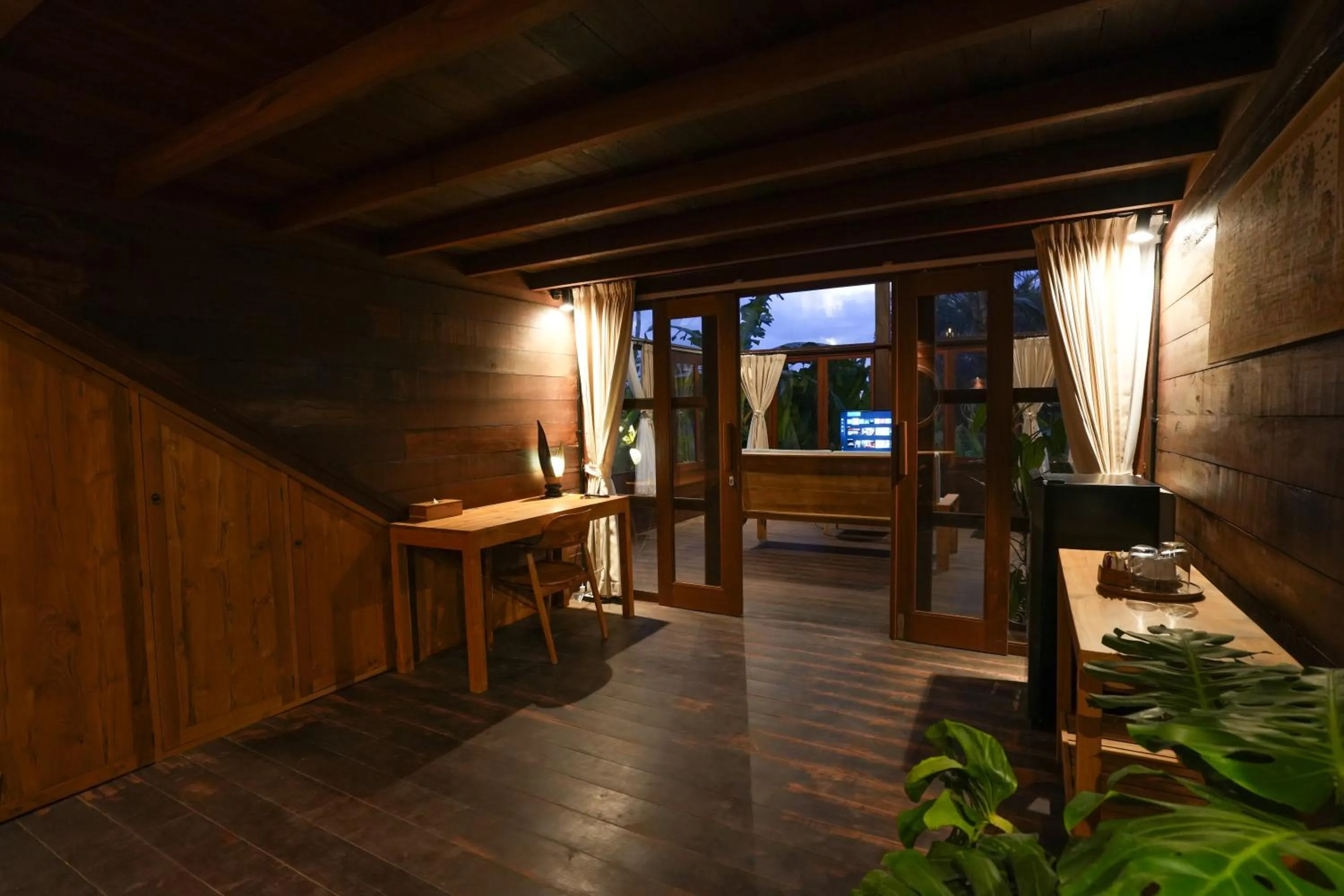 Living room in Ubud Art Resort