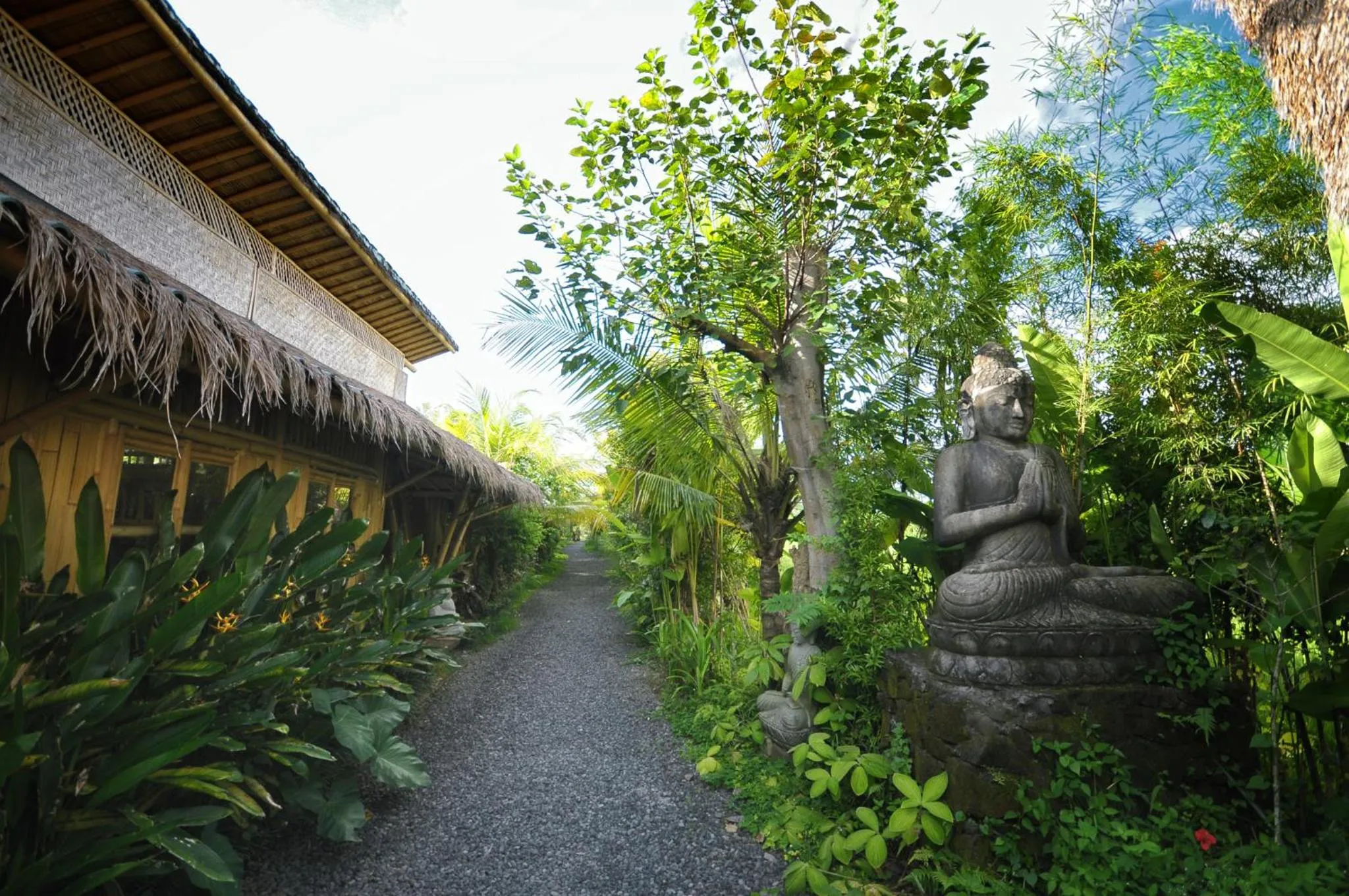 Garden view in Ubud Art Resort