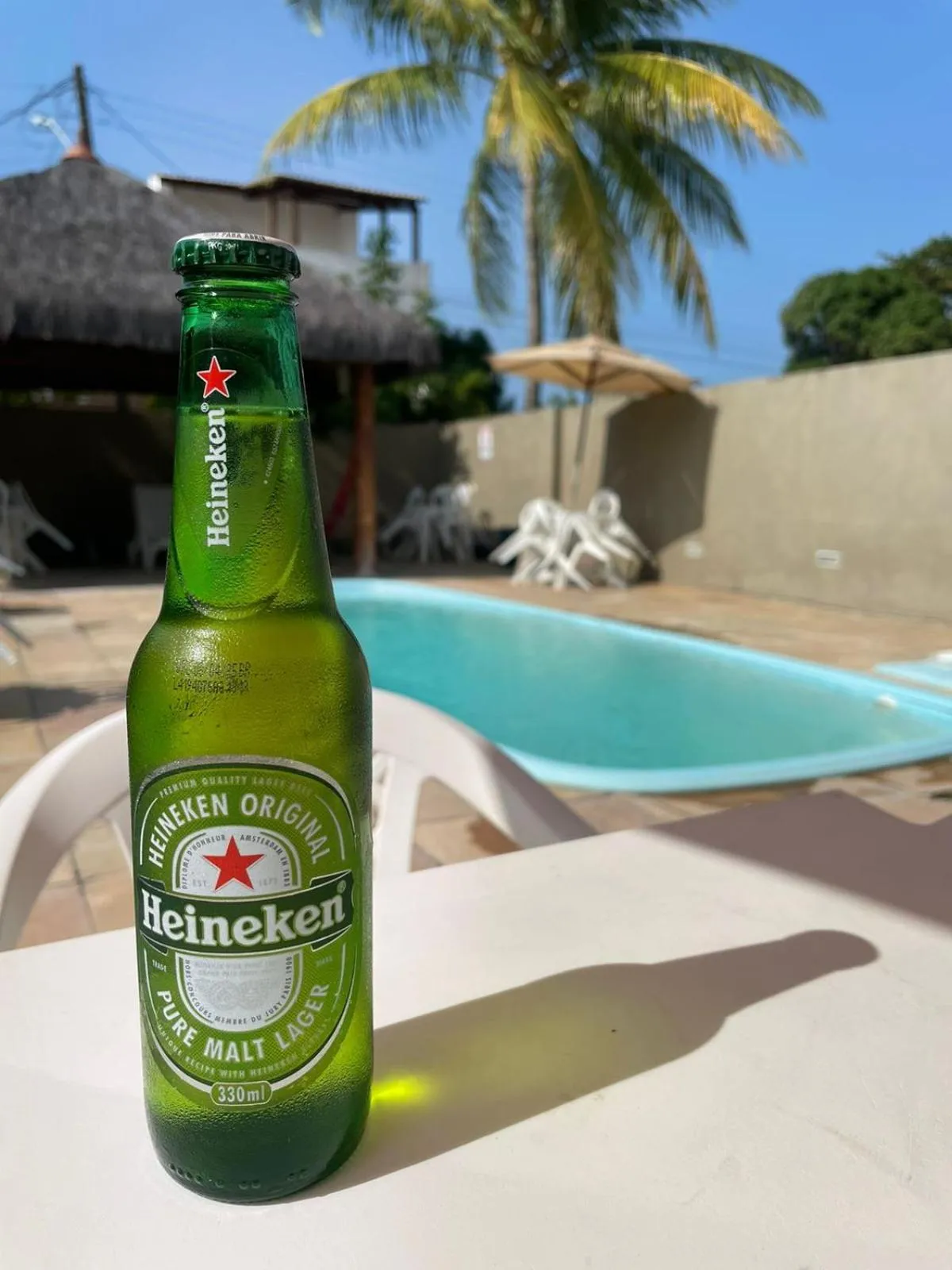 Swimming pool in Pousada Solar da Praia