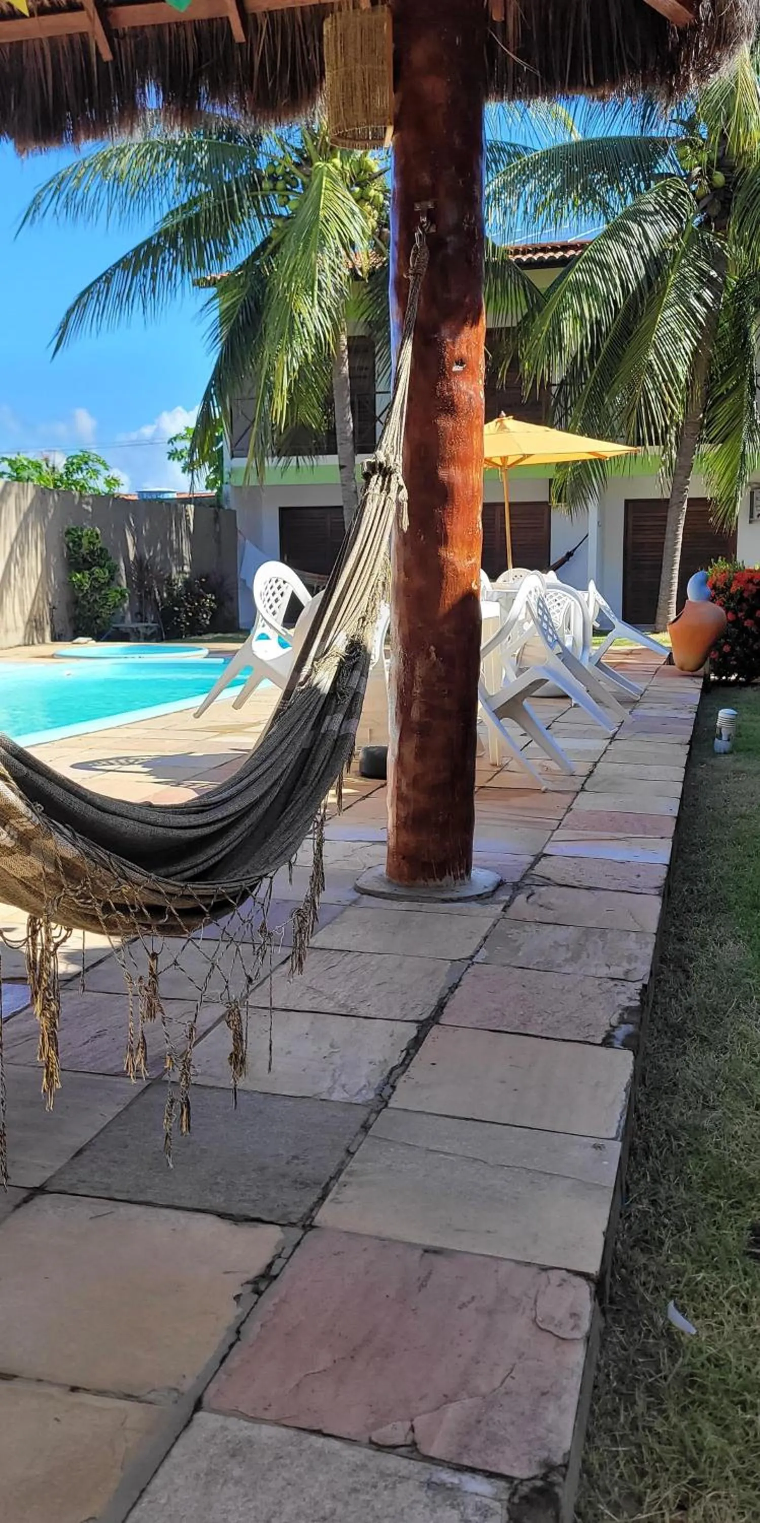 Swimming pool in Pousada Solar da Praia