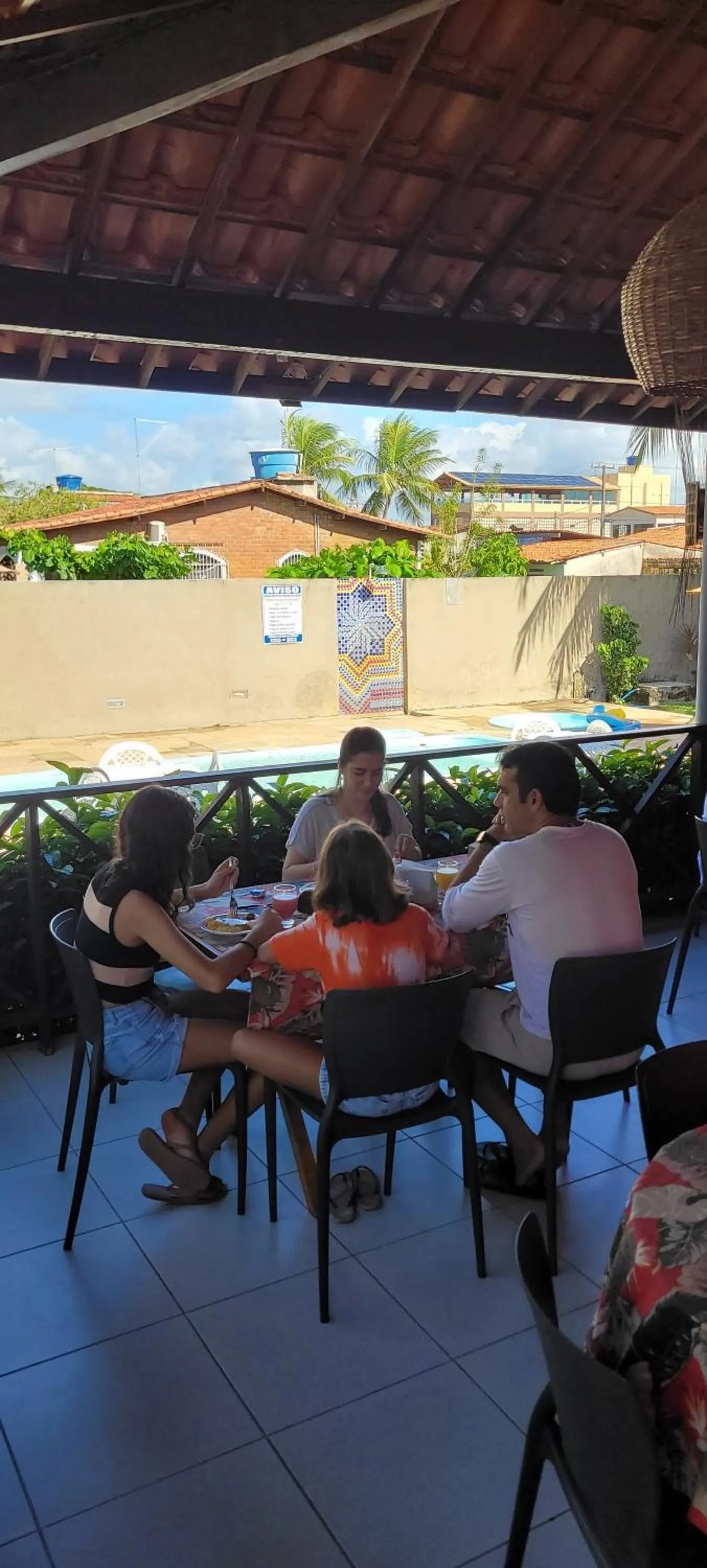 Dining area in Pousada Solar da Praia