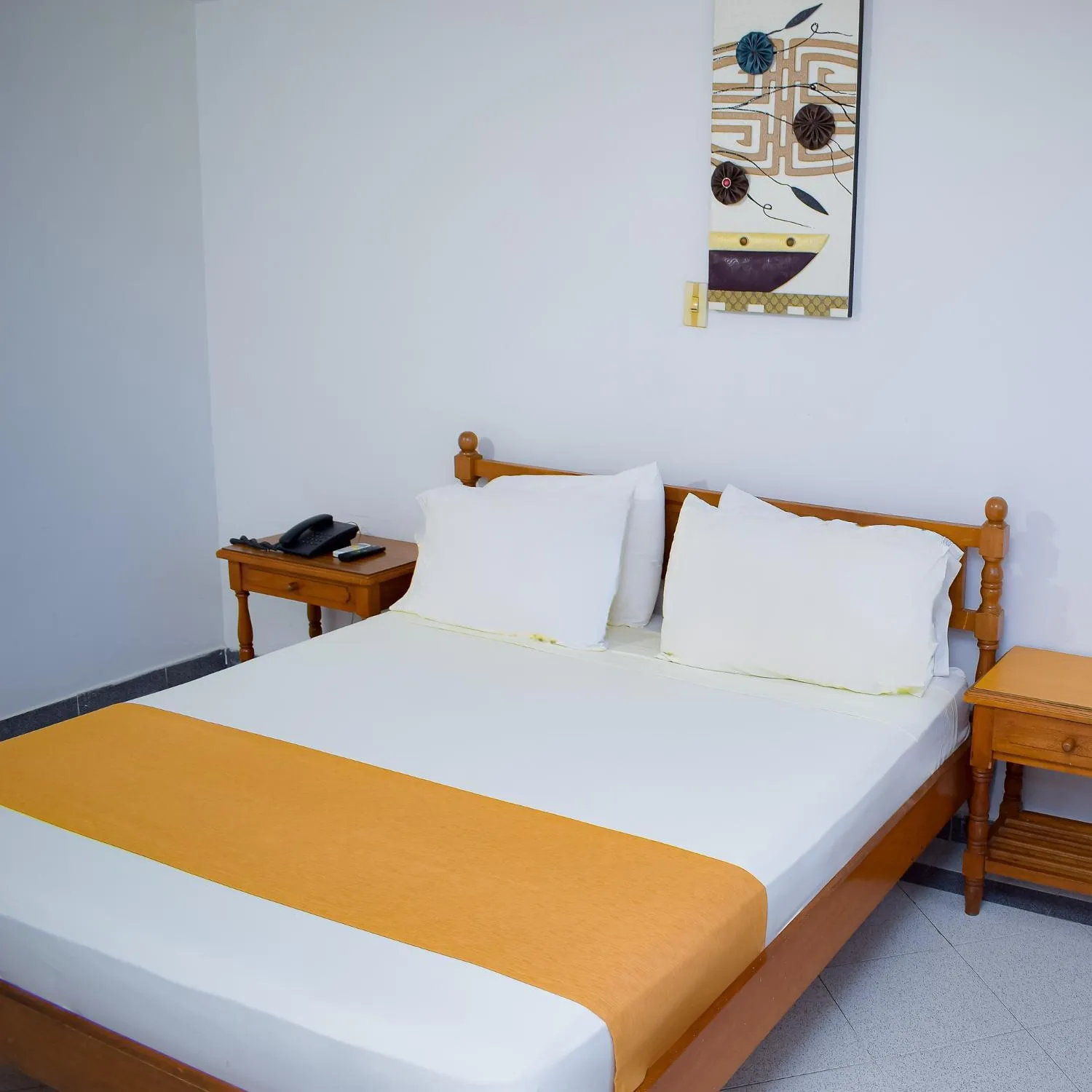 Bed in Hotel Casa Ballesteros