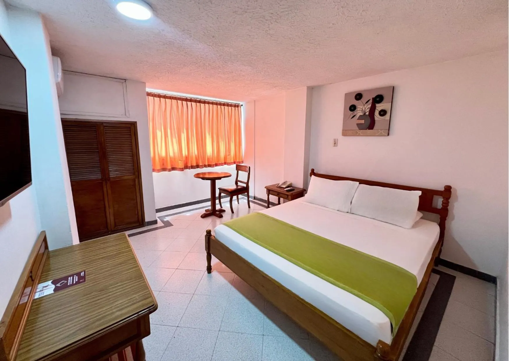 Bed in Hotel Casa Ballesteros