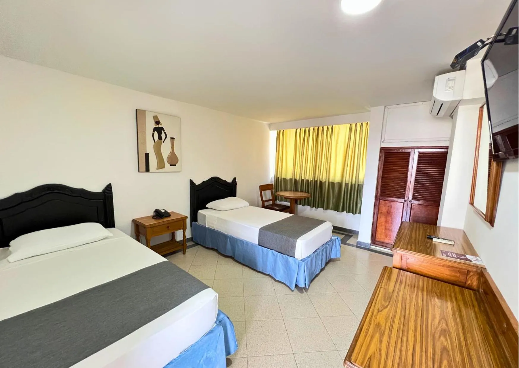 Bed in Hotel Casa Ballesteros