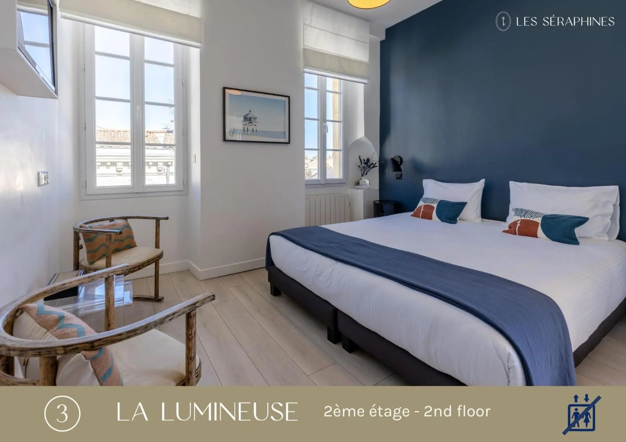 Photo of the whole room, Bed in Les Séraphines - Chambres d'hôtes - Guests house