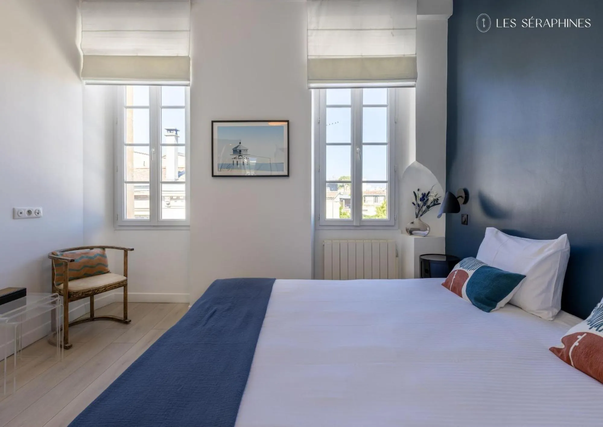 Bedroom, Bed in Les Séraphines - Chambres d'hôtes - Guests house