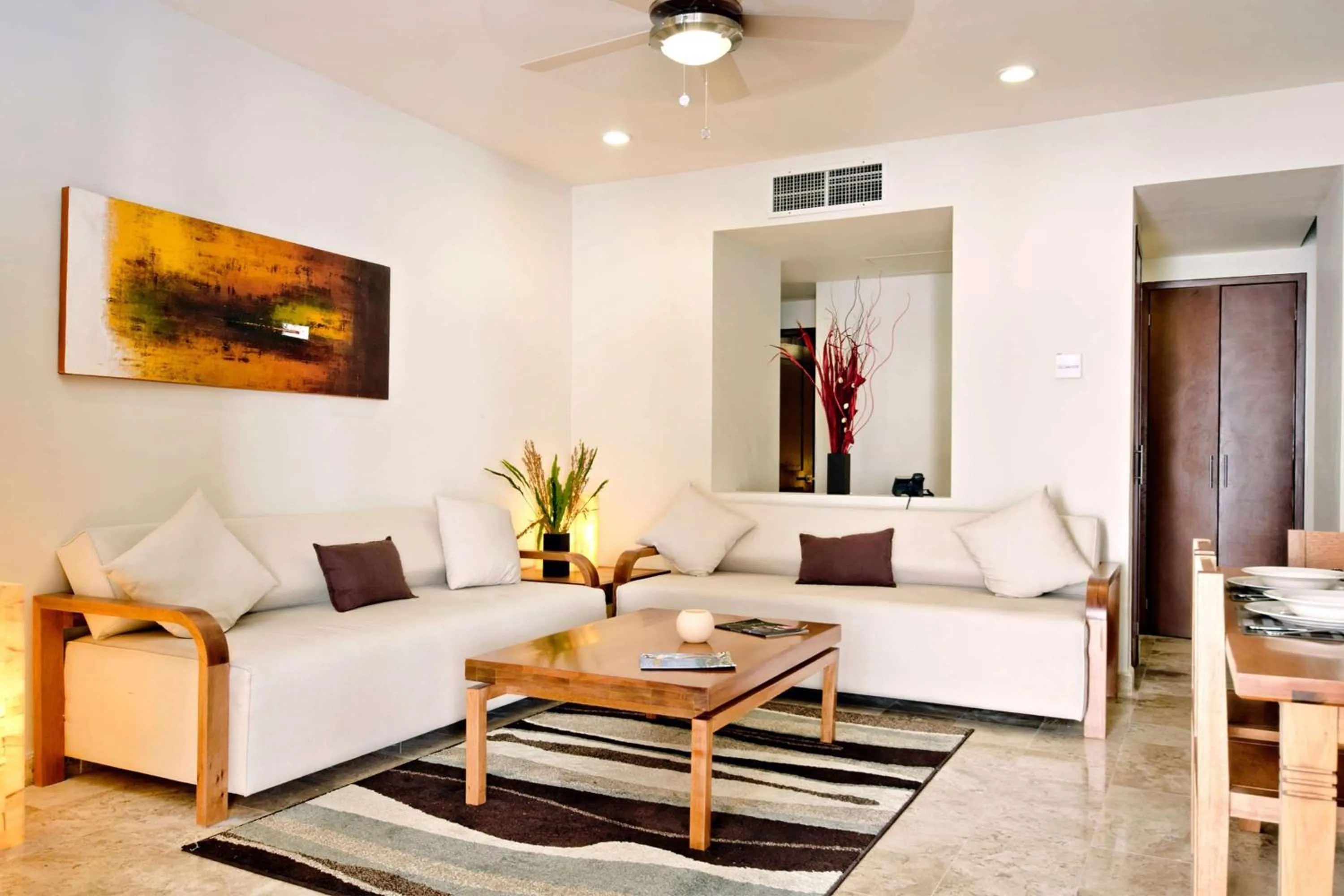 Seating area in Acanto Hotel Playa del Carmen, Trademark Collection by Wyndham