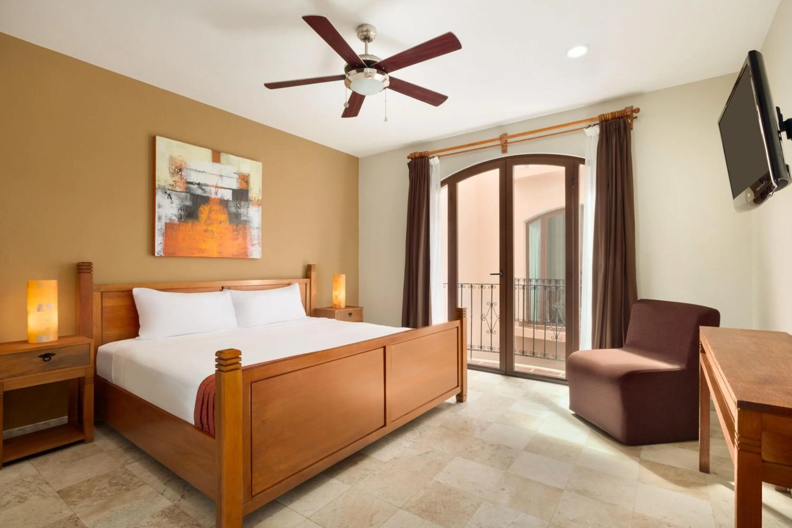 Bed in Acanto Hotel Playa del Carmen, Trademark Collection by Wyndham