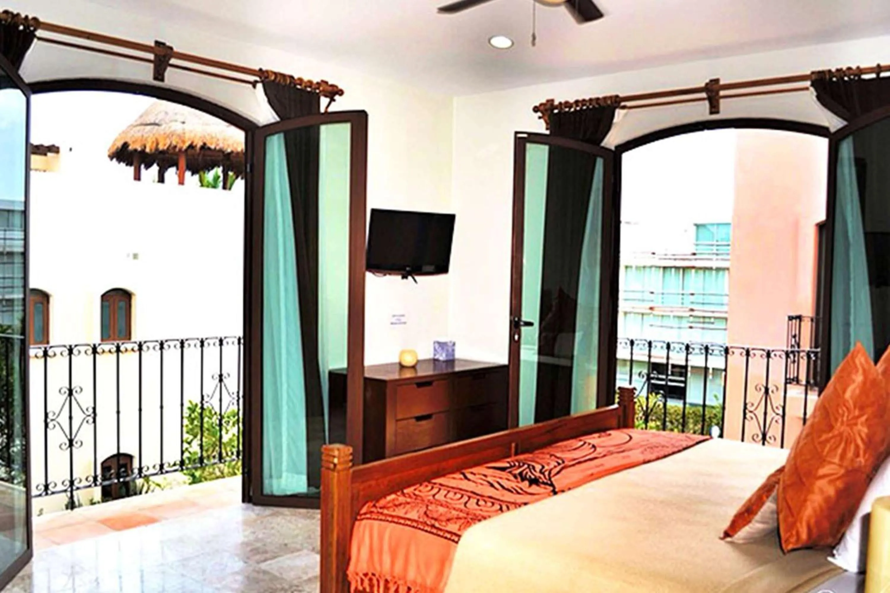 View (from property/room), Bed in Acanto Hotel Playa del Carmen, Trademark Collection by Wyndham