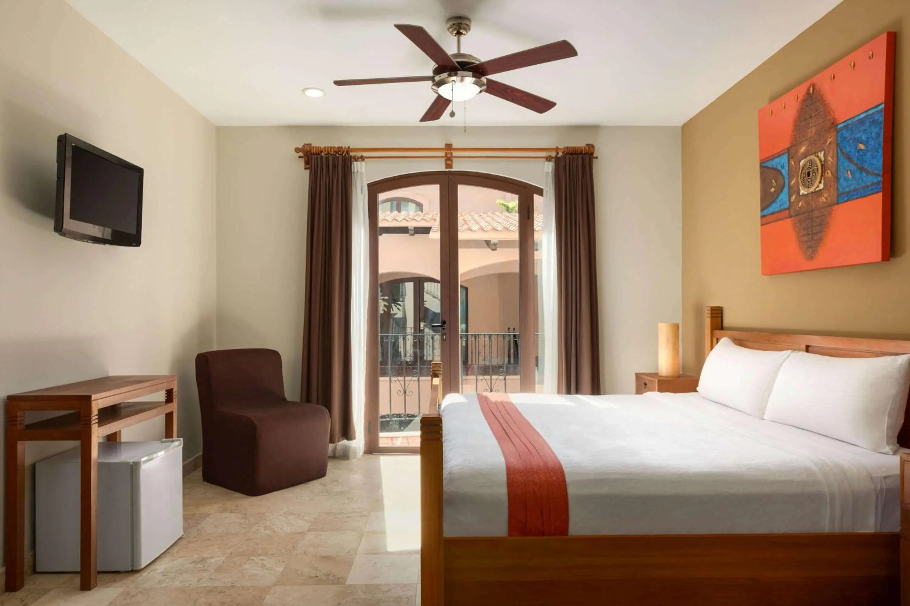 Bedroom, Bed in Acanto Hotel Playa del Carmen, Trademark Collection by Wyndham