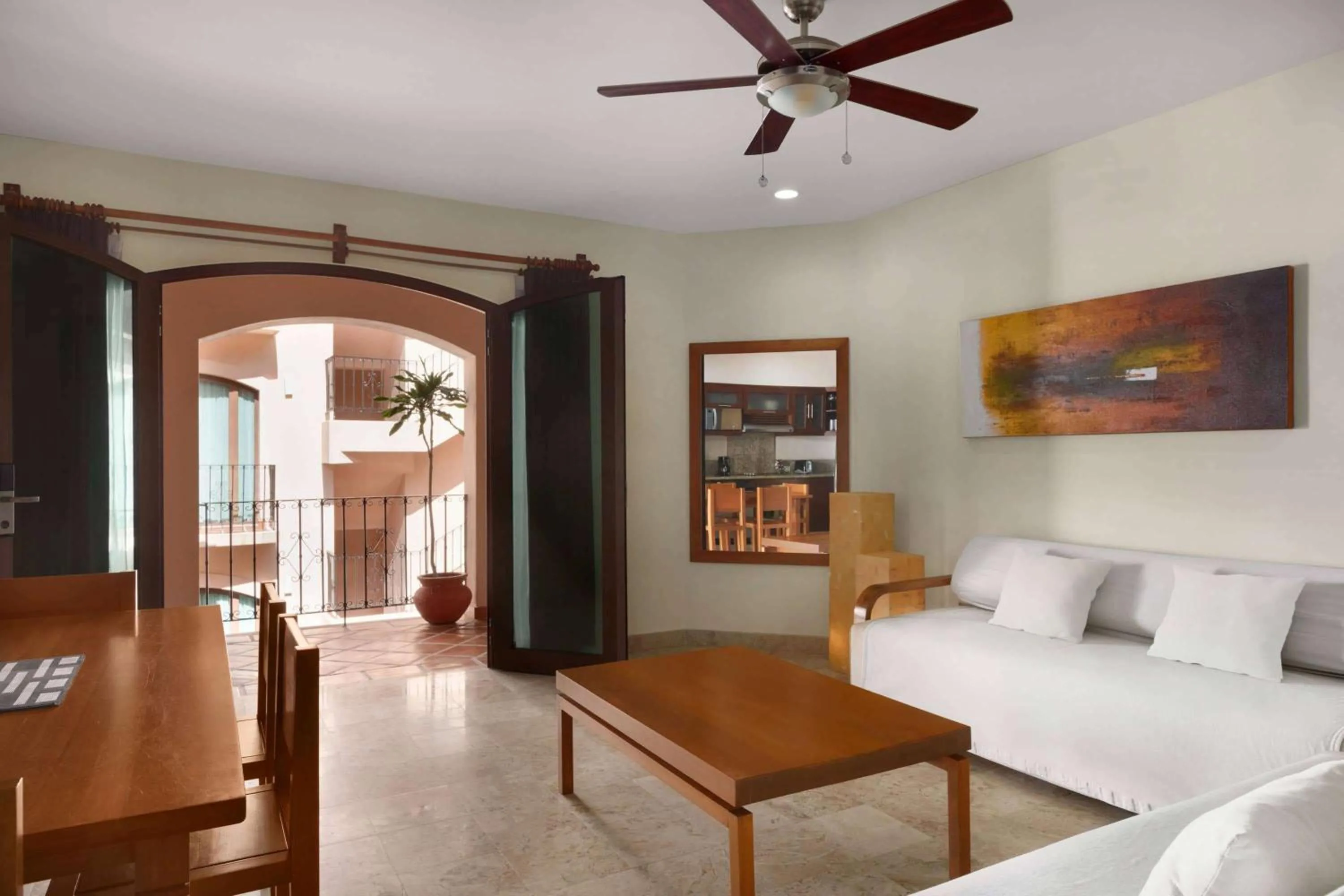 Living room in Acanto Hotel Playa del Carmen, Trademark Collection by Wyndham