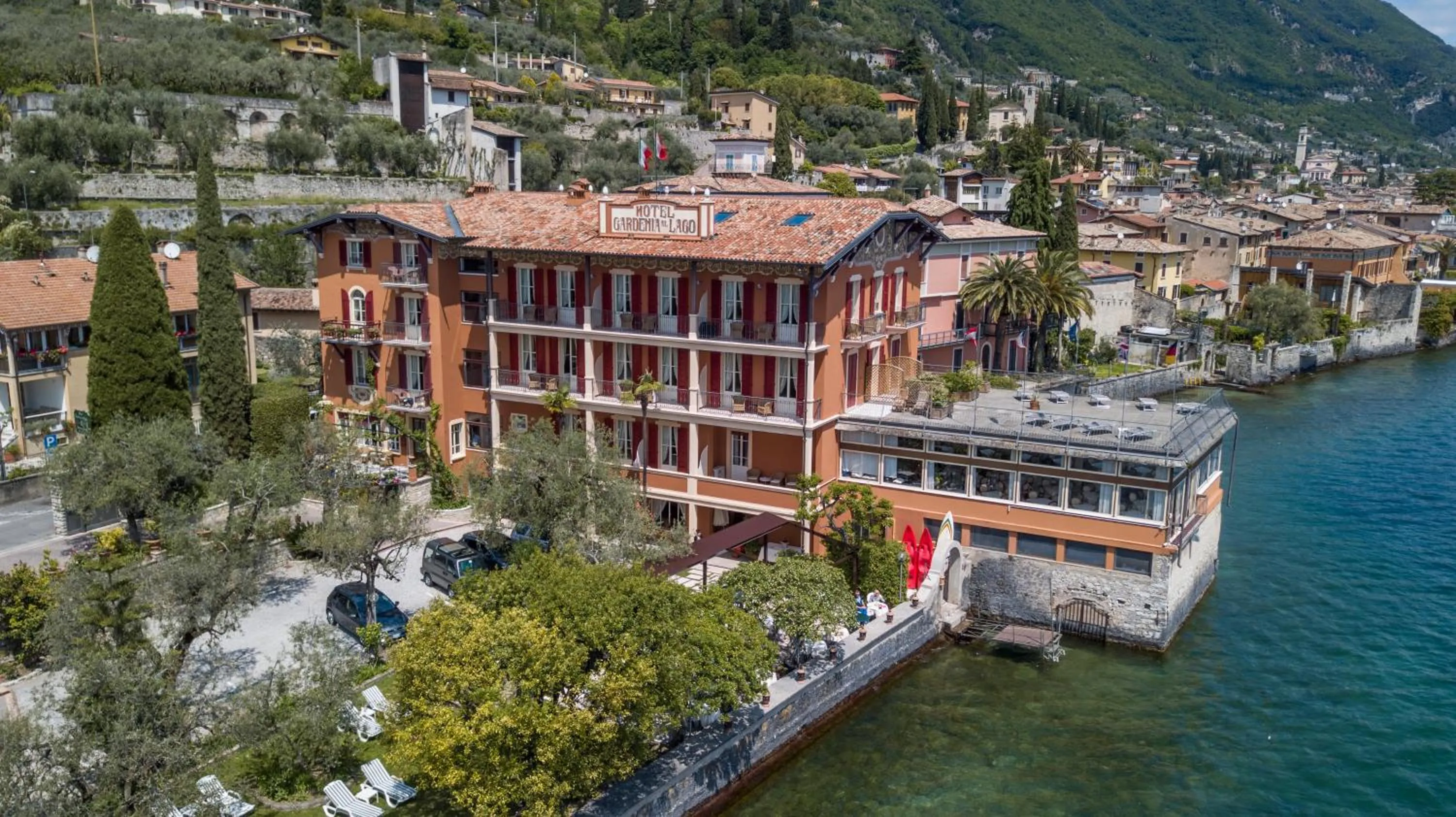 Bird's eye view in Hotel Gardenia al Lago