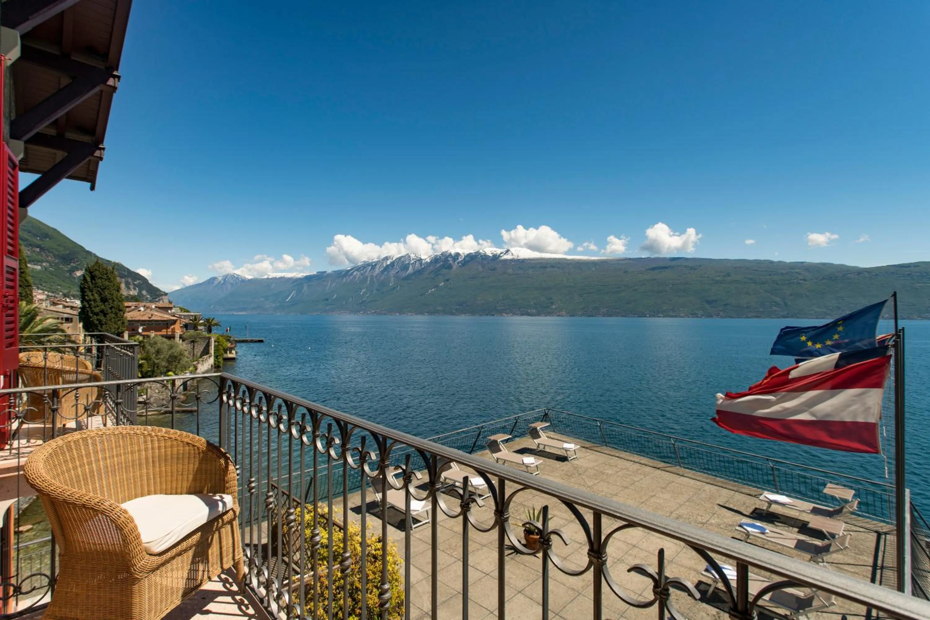 Balcony/Terrace in Hotel Gardenia al Lago