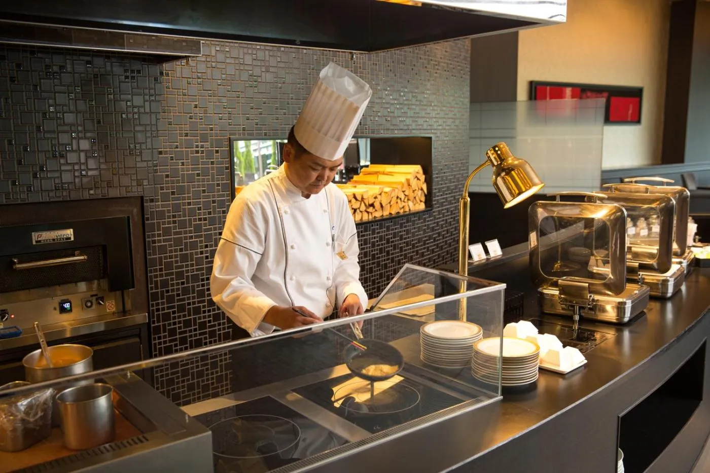 Buffet breakfast in Rihga Royal Hotel Hiroshima