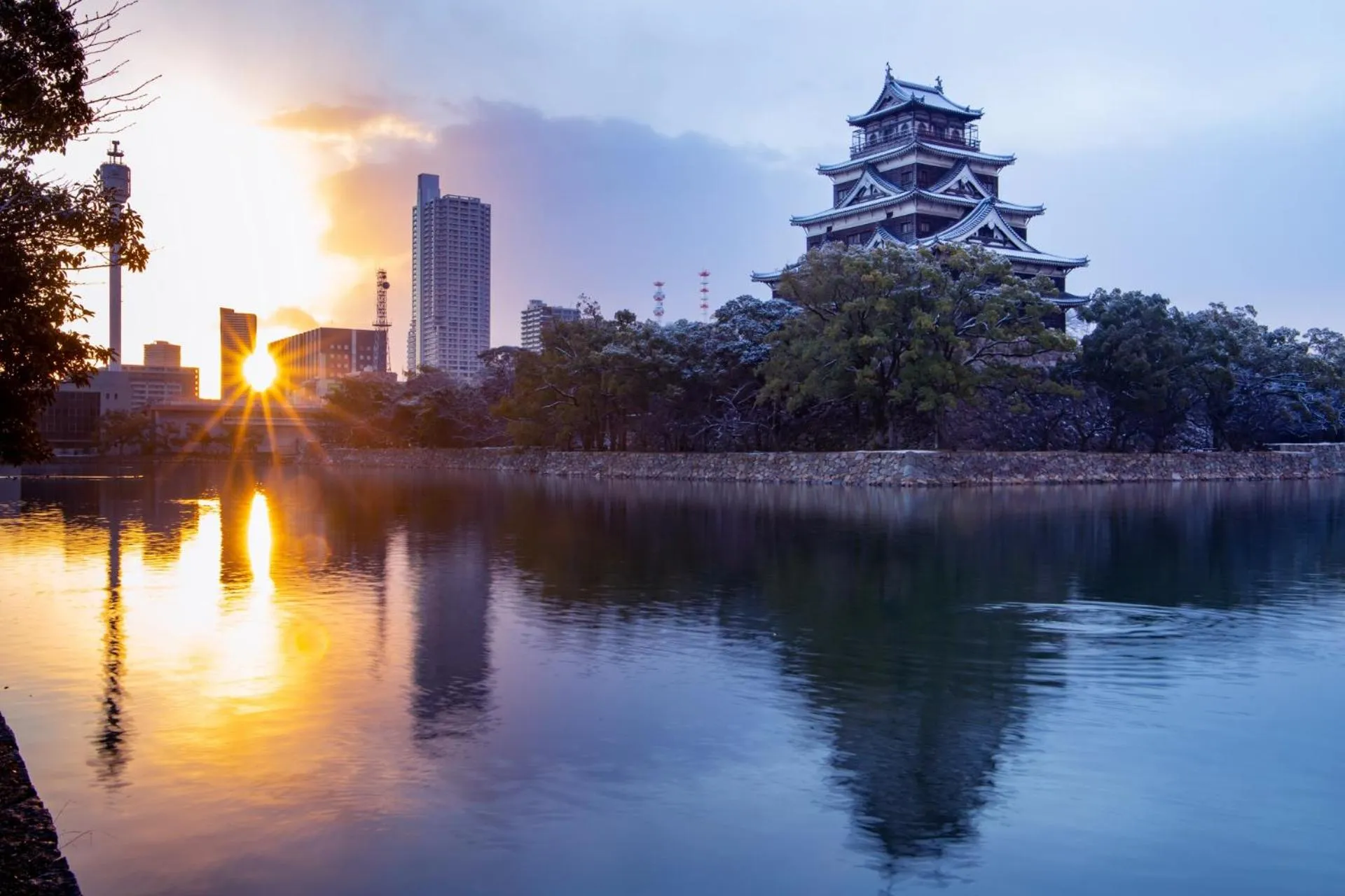 Nearby landmark in Rihga Royal Hotel Hiroshima