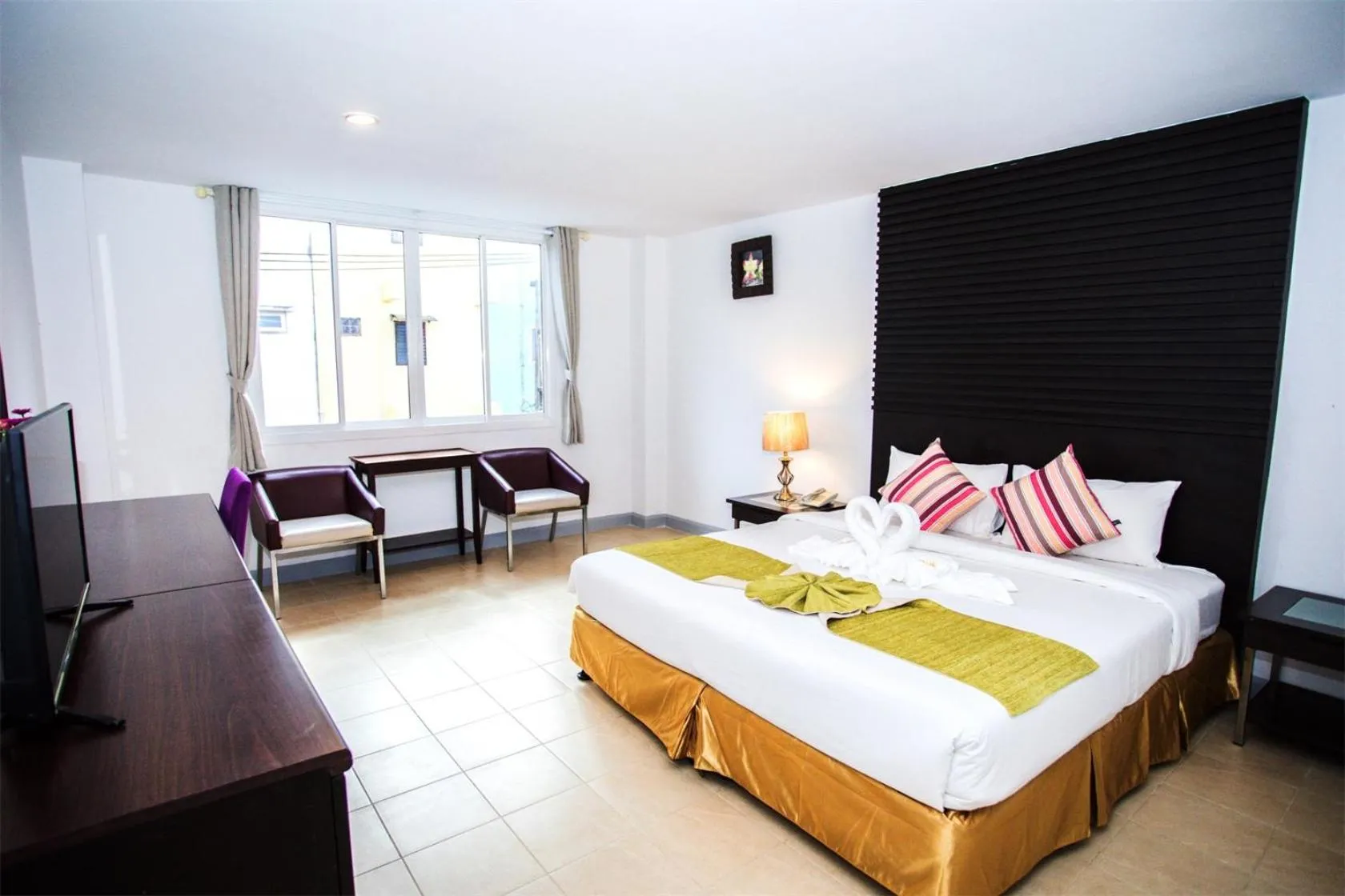 Bed in Sino House Patong