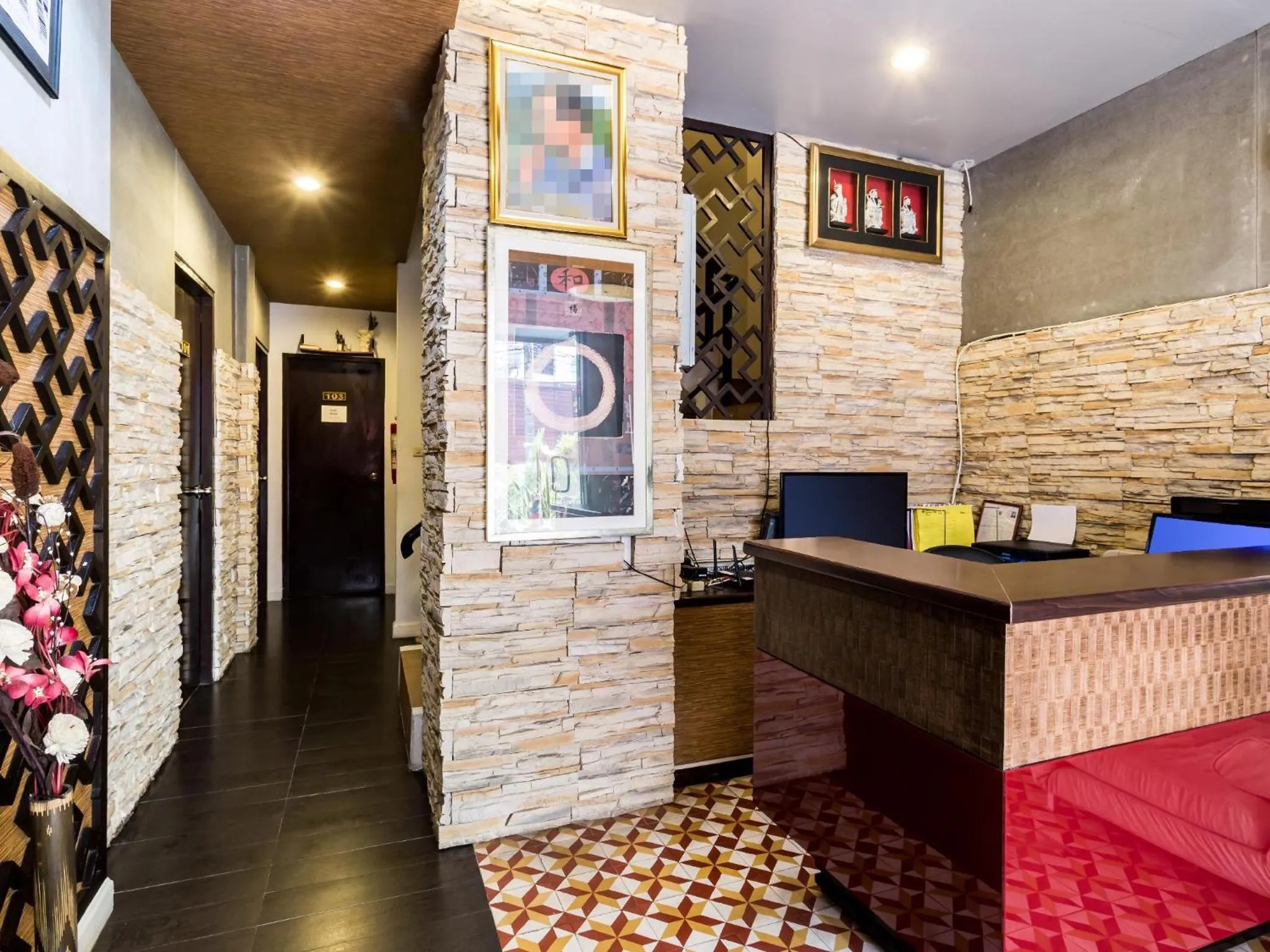 Lobby or reception in Sino House Patong